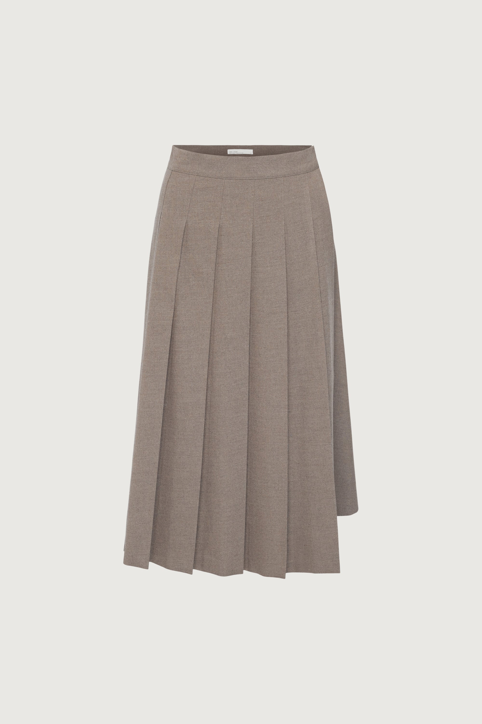 MIDI PLEATED ASYMMETRICAL SKIRT Buy Cheap Brand New Unisex