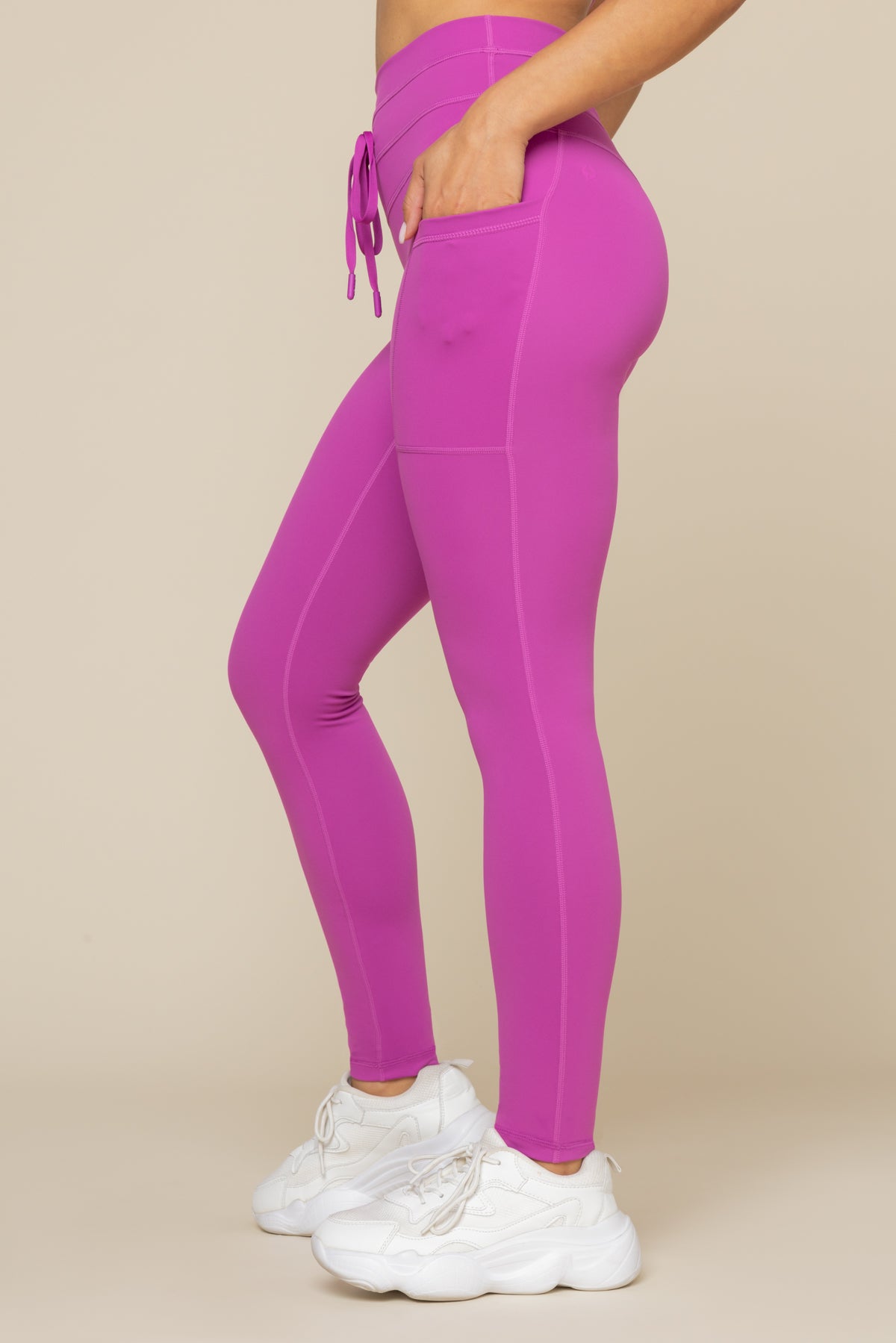 Cargo Legging with Pockets - Royal Orchid 2025 Newest Sale Online