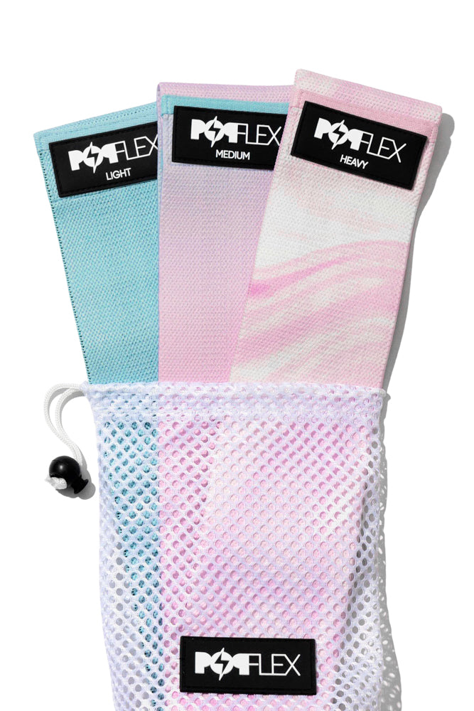 Cotton Candy Booty Band Set Fashionable Cheap Pice