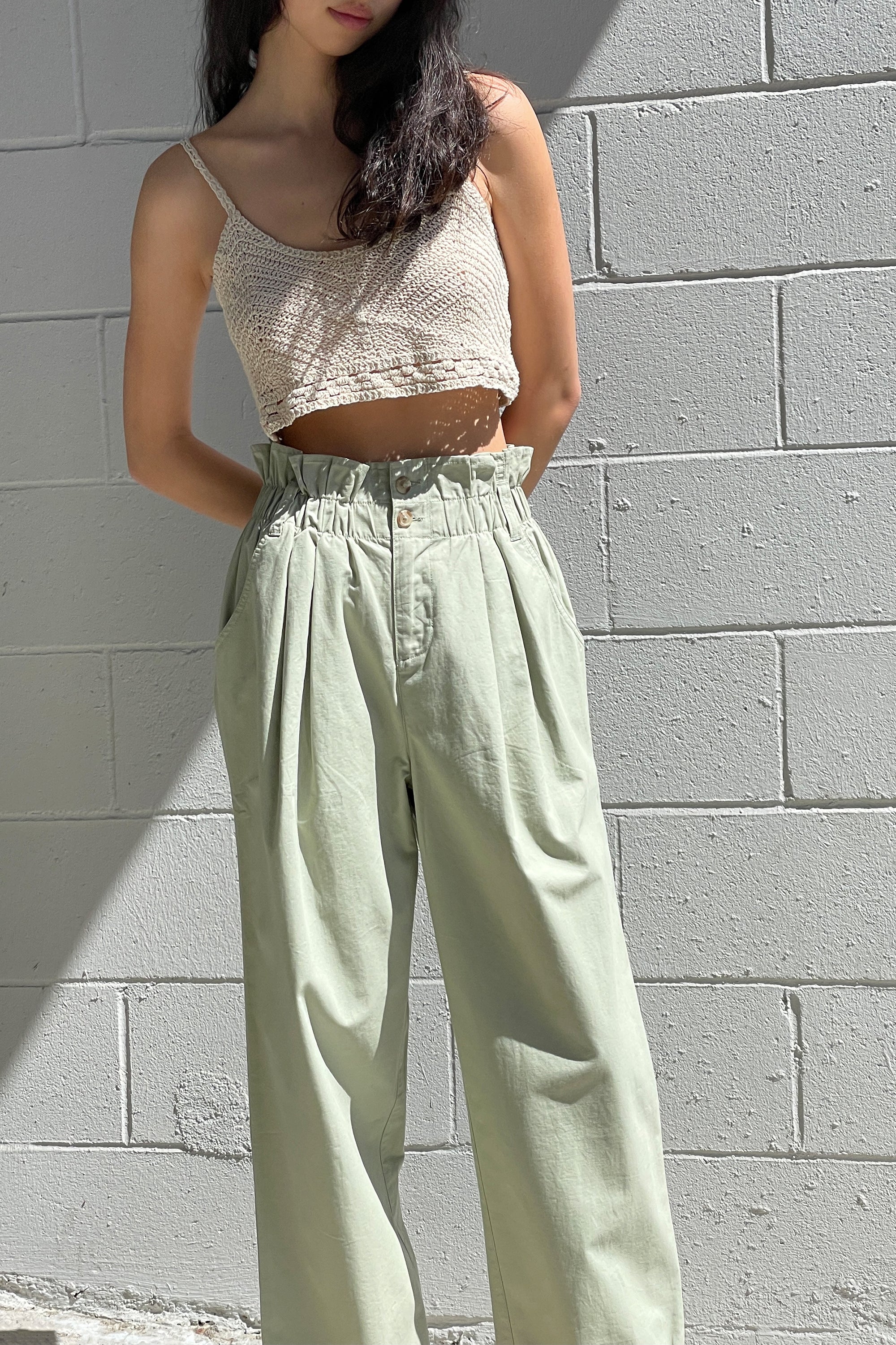 PAPERBAG WAIST PANTS Outlet With Credit Card