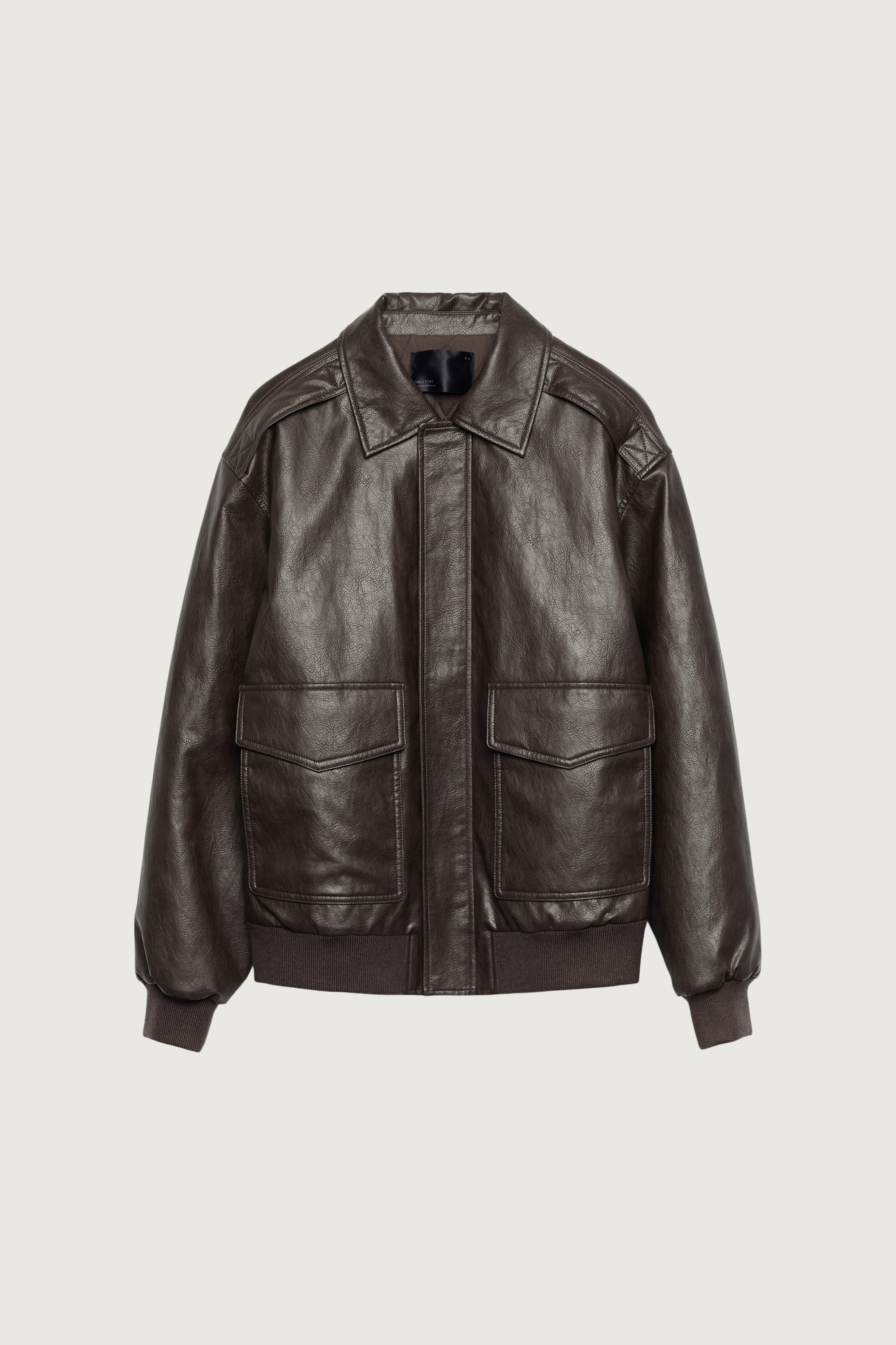 VEGAN LEATHER BOMBER JACKET Buy Cheap Tumblr