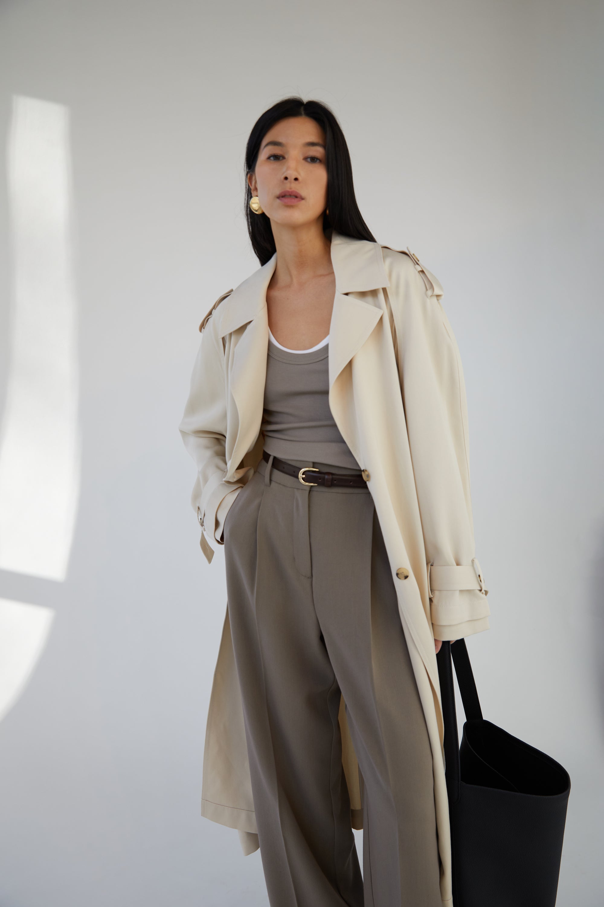 FLOWY TRENCH COAT Sale Choice