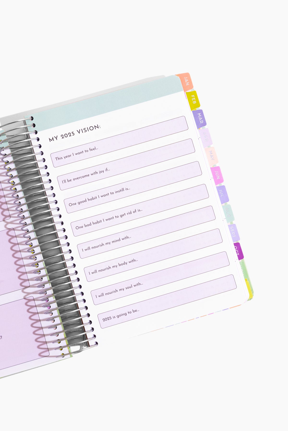 2025 Fit Planner - Rainbow Gradient Latest Collections Online