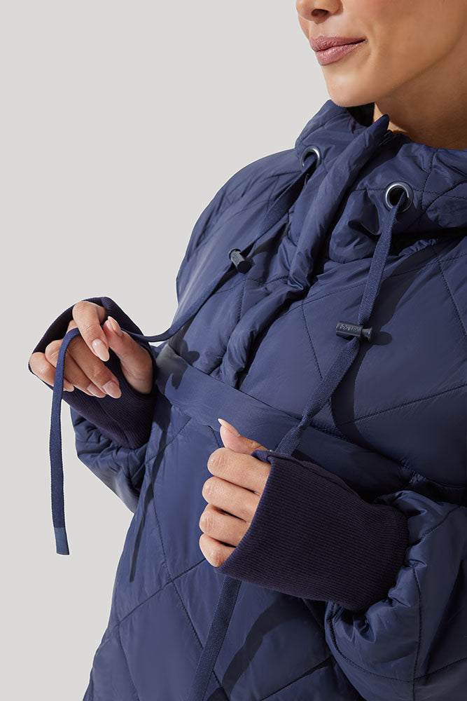 Pillow Packable Puffer Jacket - Peacoat Navy Cheap Cost