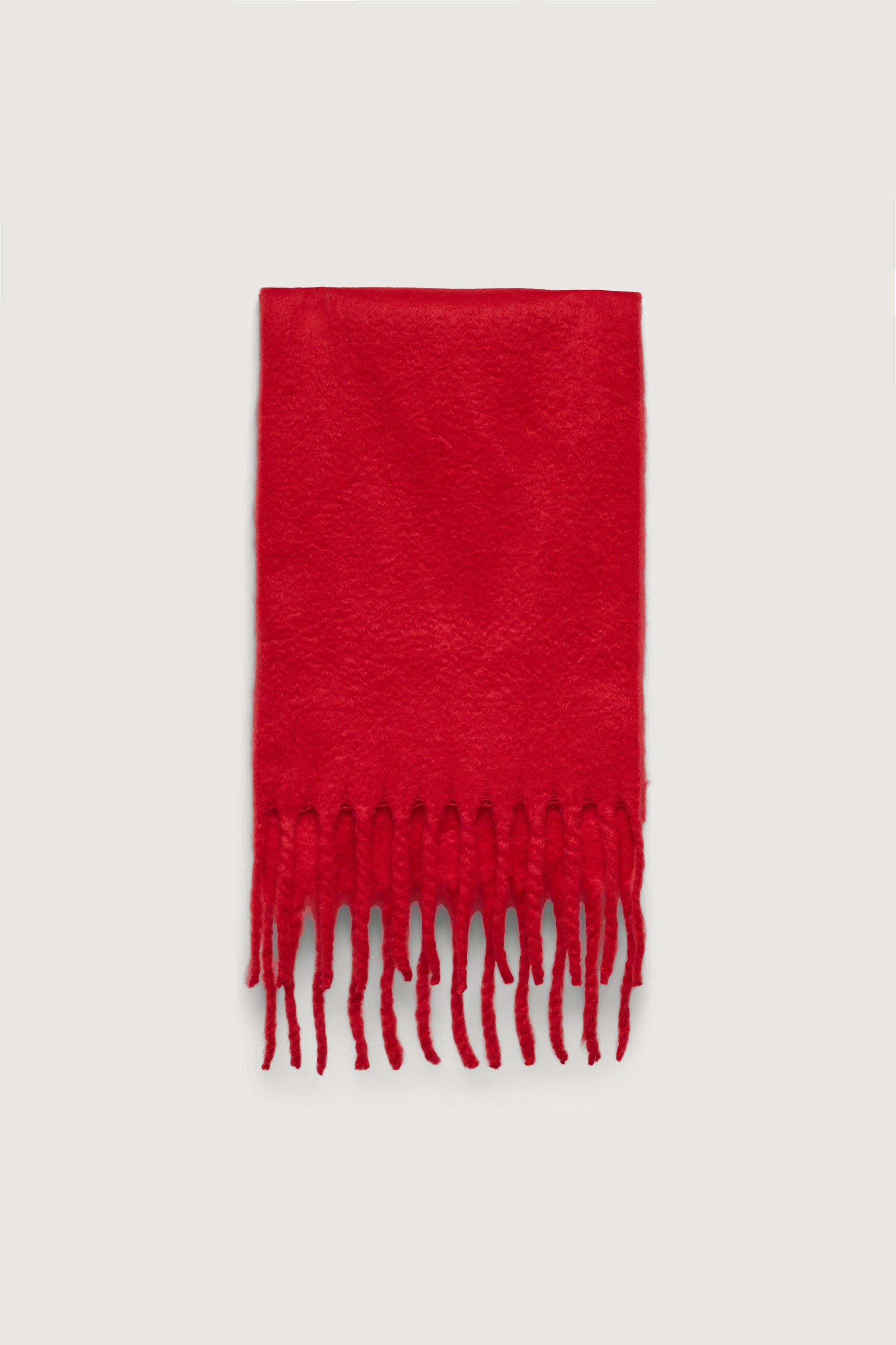 SOLID SCARF WITH TASSELS Buy Cheap Limited Edition