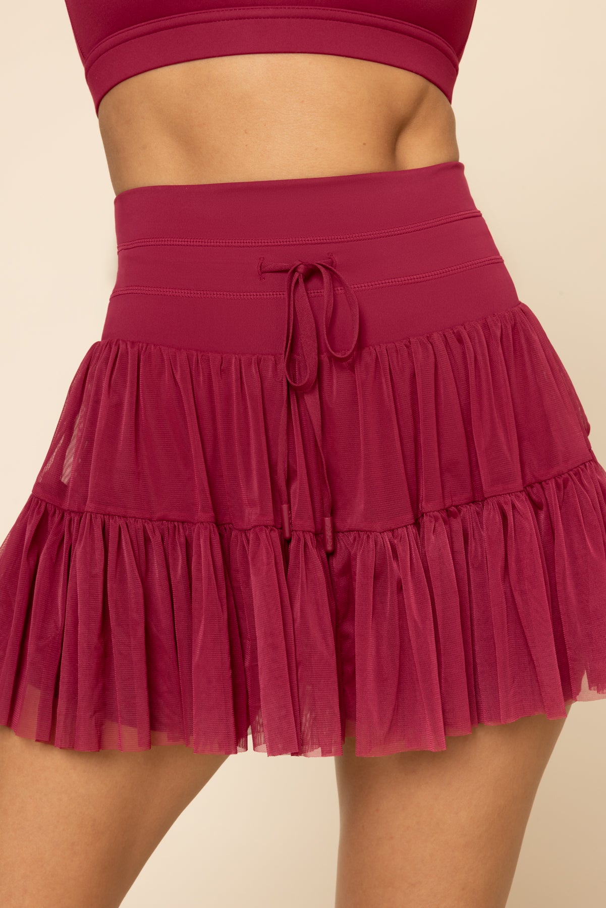 Pirouette Skort - Ruby Cheap Sale Marketable