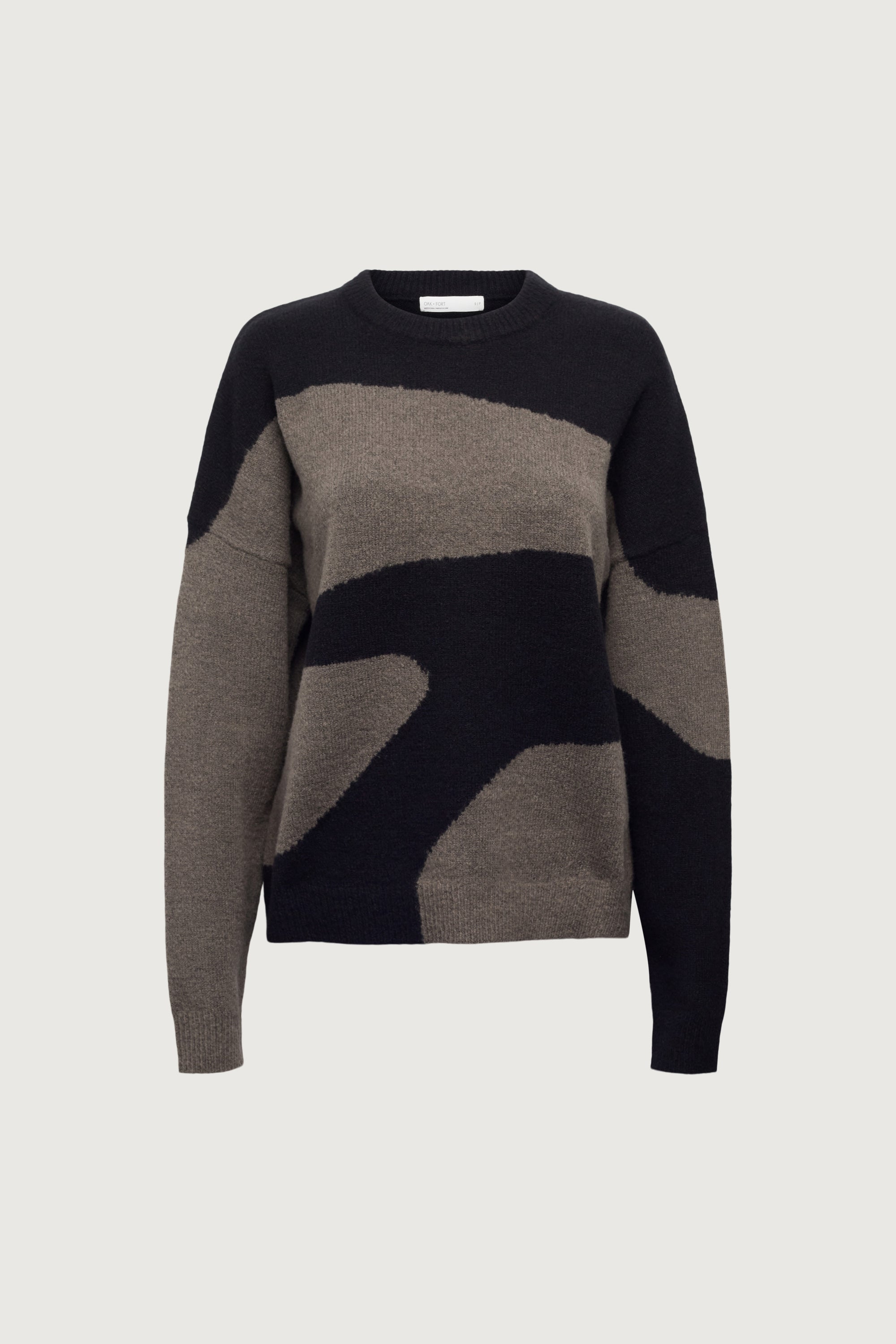 OVERSIZED INTARSIA SWEATER Free Shipping For Sale