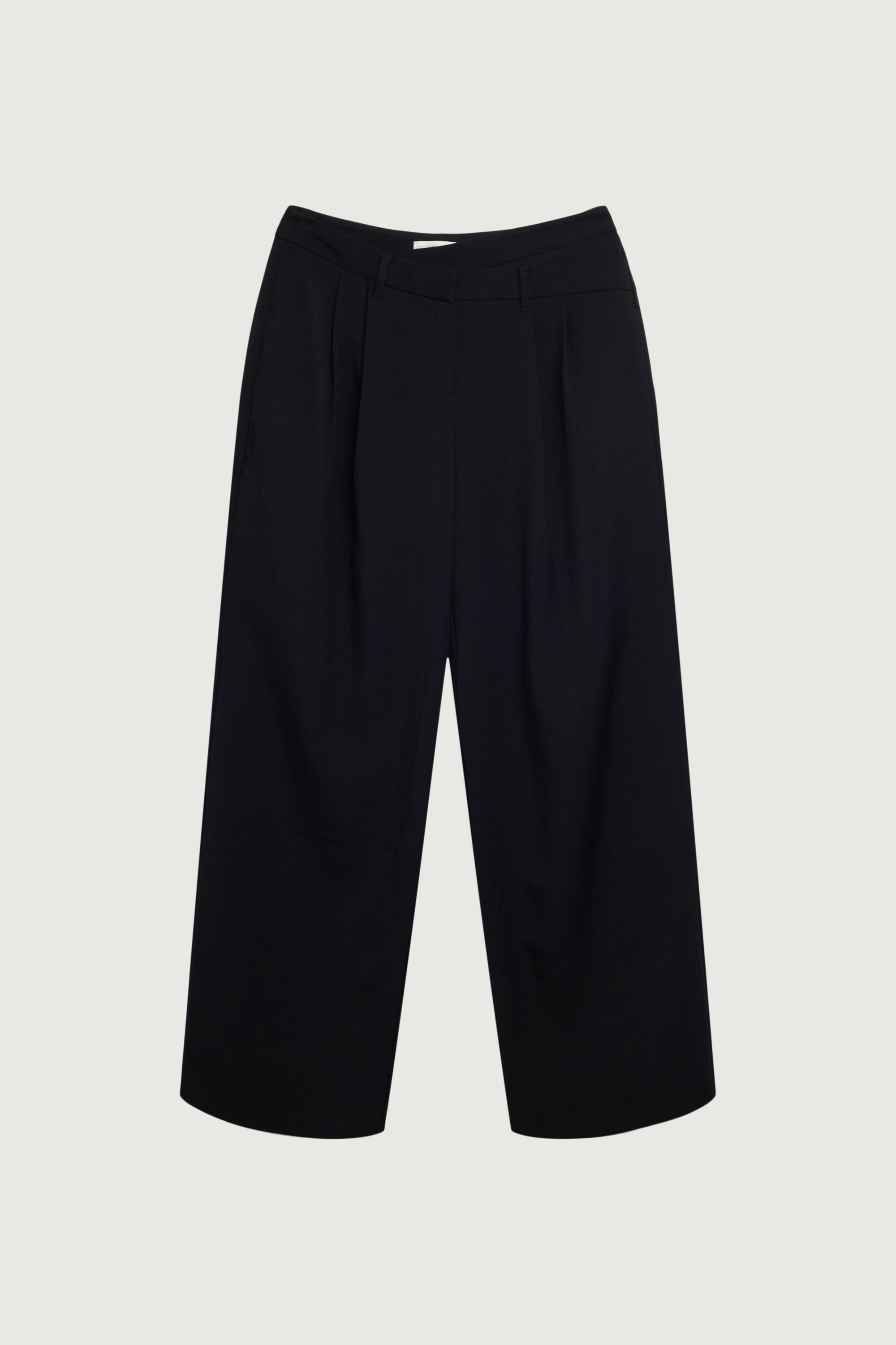 CROSSOVER WAIST WIDE LEG PANT Discount Best Sale