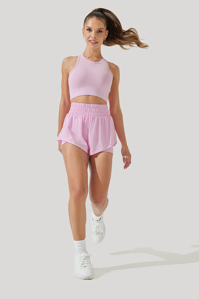 High Waisted Supershort - Bubblegum With Paypal