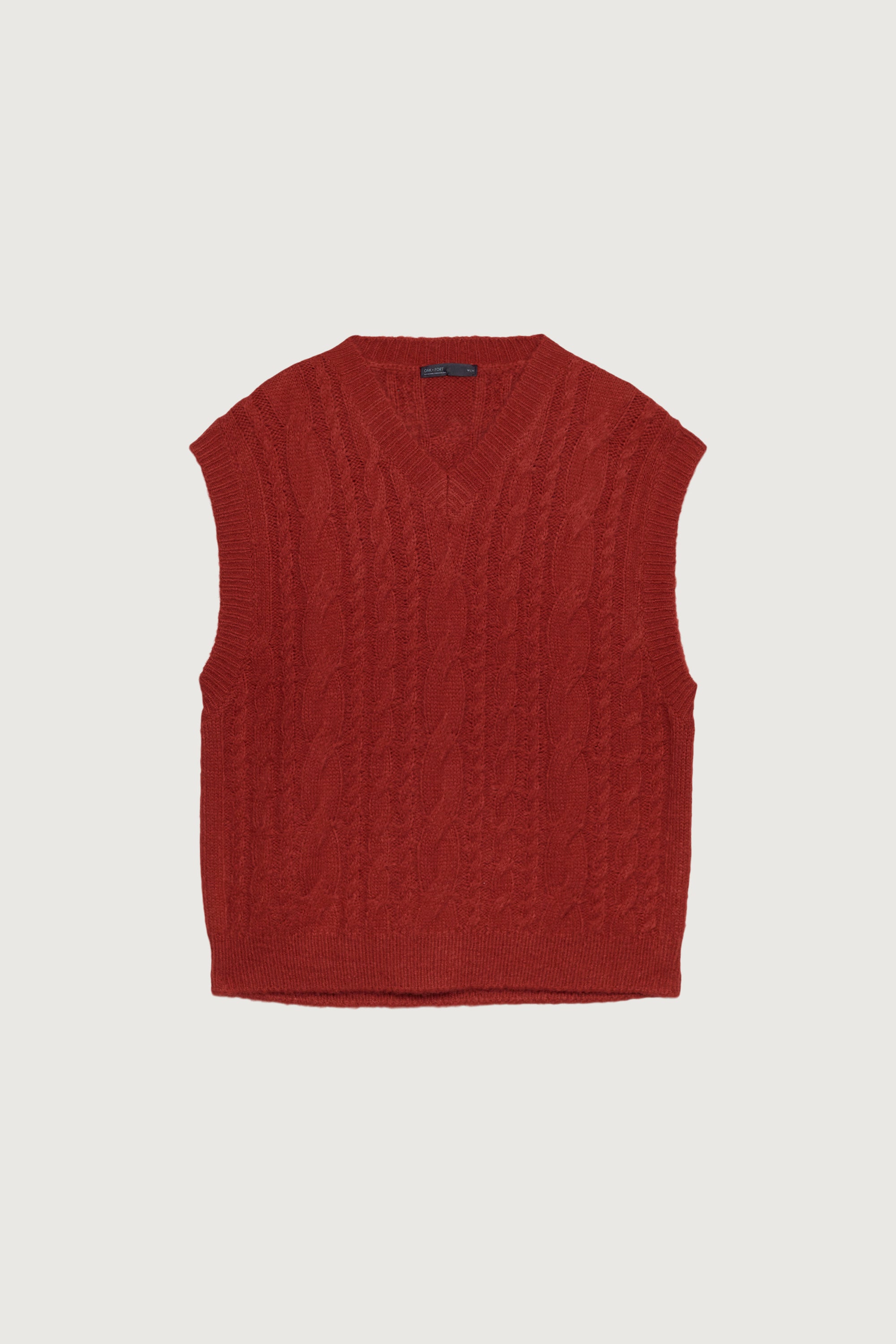 CABLE KNIT SWEATER VEST Fast Delivery Online