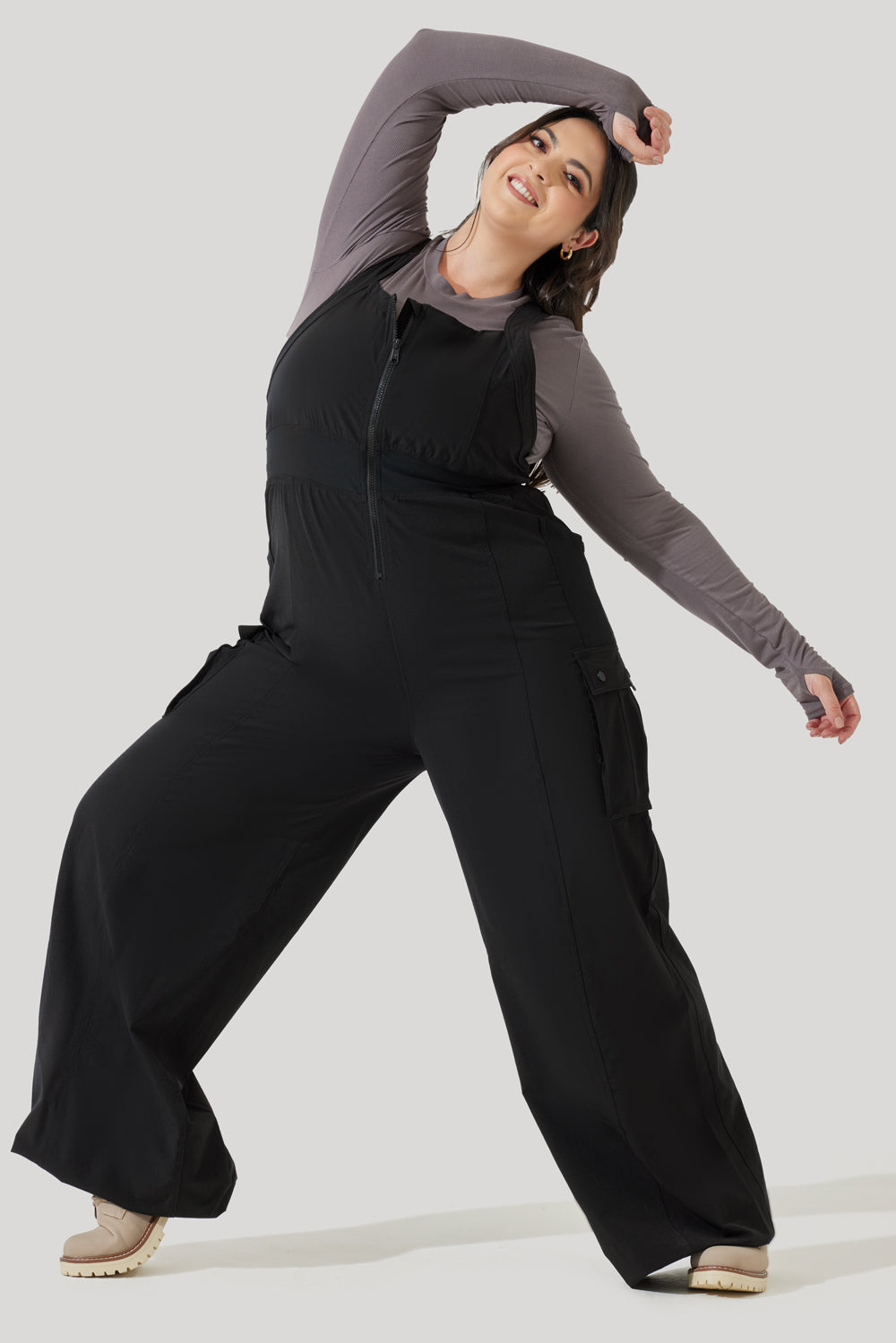 Take A Hike Overalls - Black Discount 2025 New