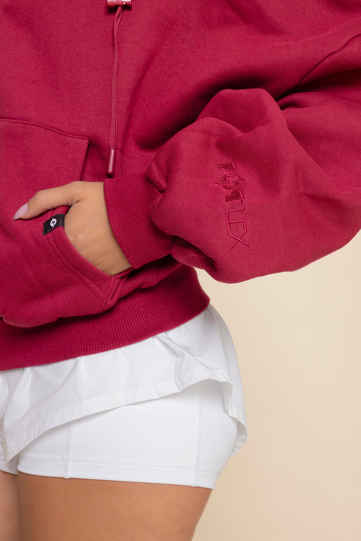 Zip Cloud Hoodie - Ruby Buy Cheap 2025