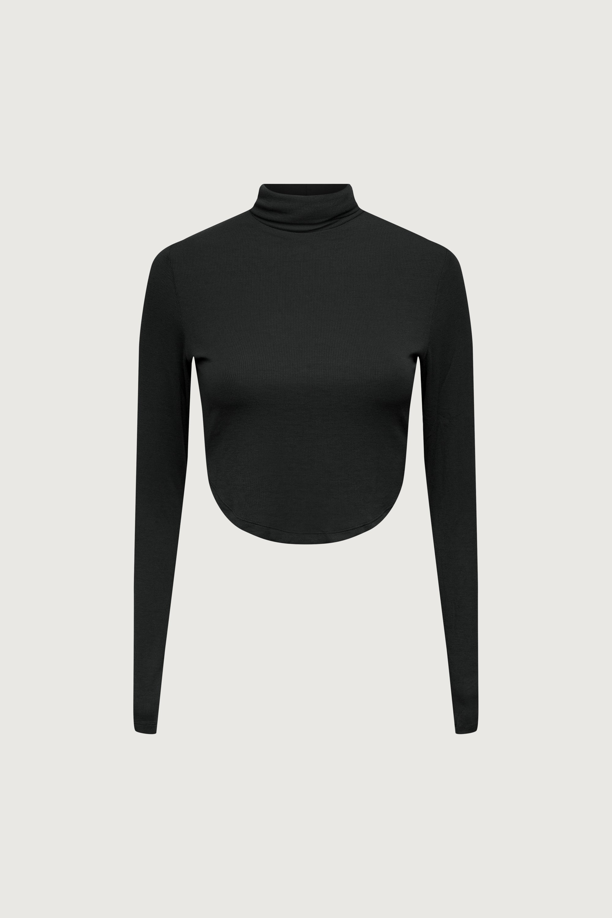 CROPPED TURTLENECK TOP Store Sale