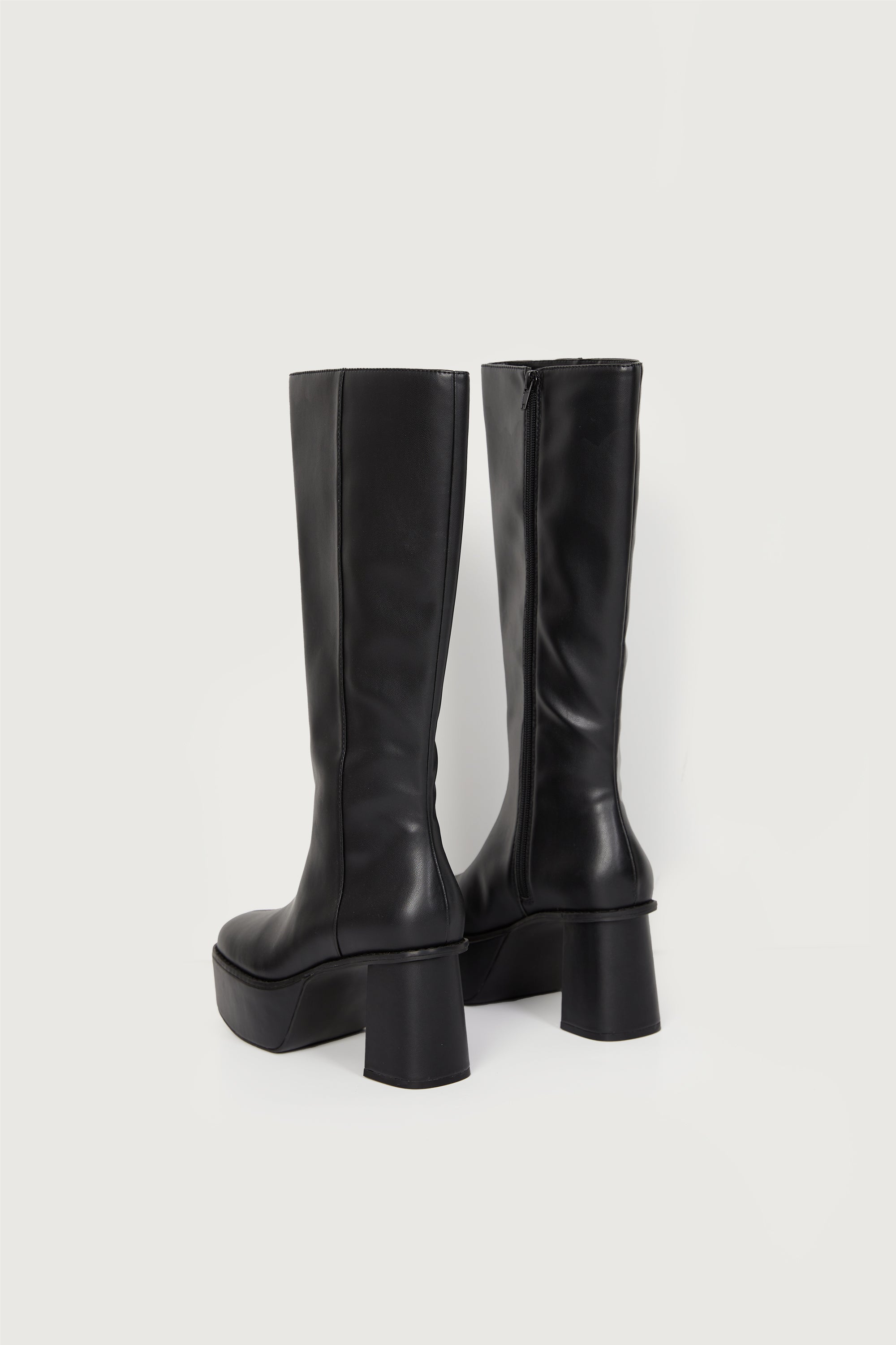 PLATFORM KNEE HIGH BOOTS Official Site Cheap Online