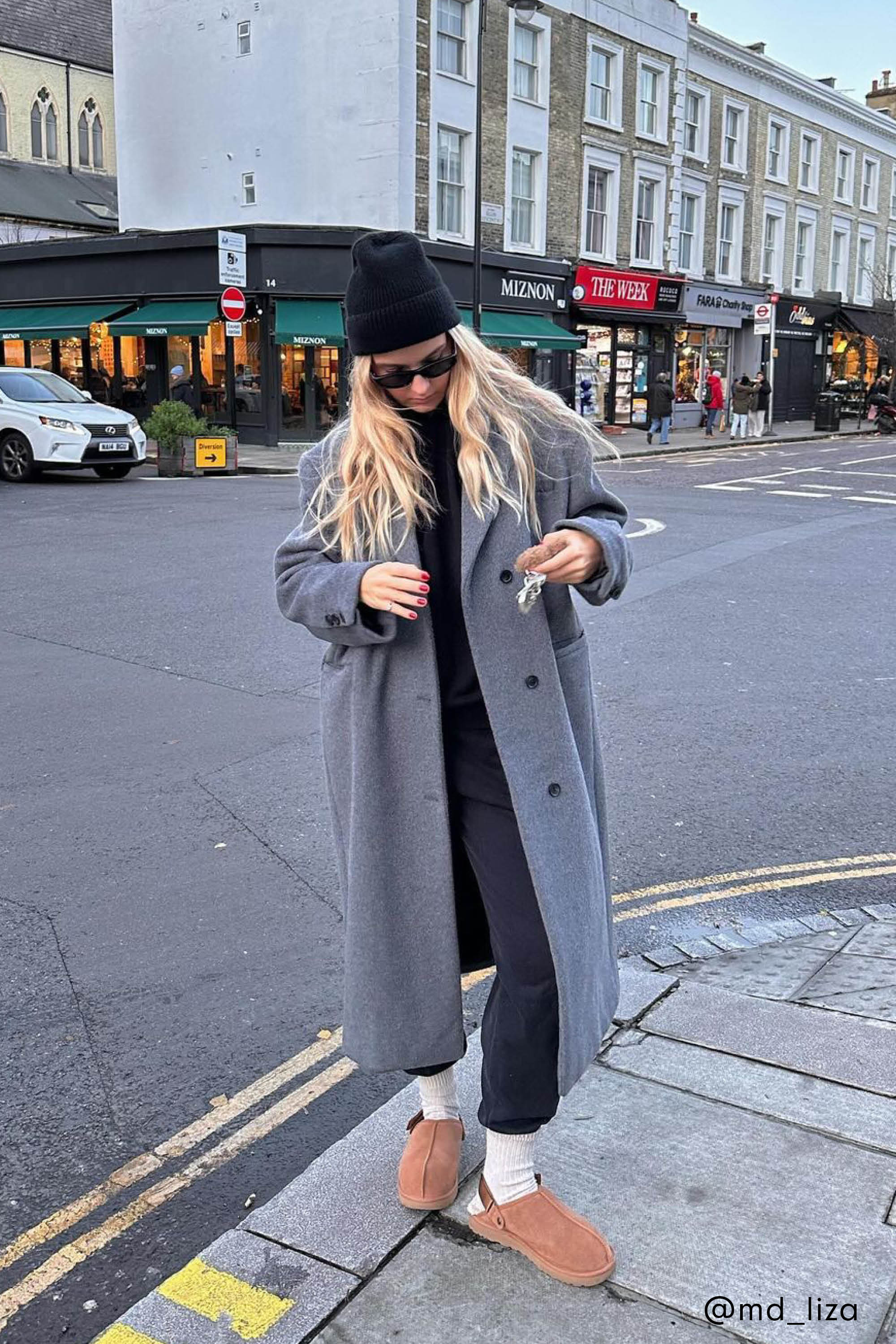 OVERSIZED WOOL BLEND COAT Cheap Factory Outlet