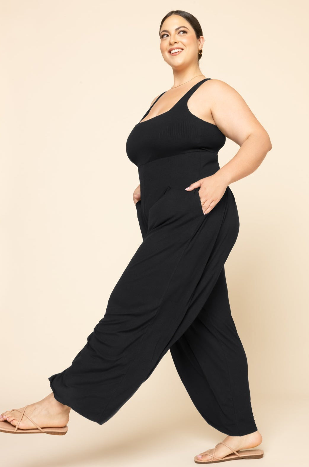 Go with the Flow Jumpsuit - Black Buy Cheap Many Kinds Of