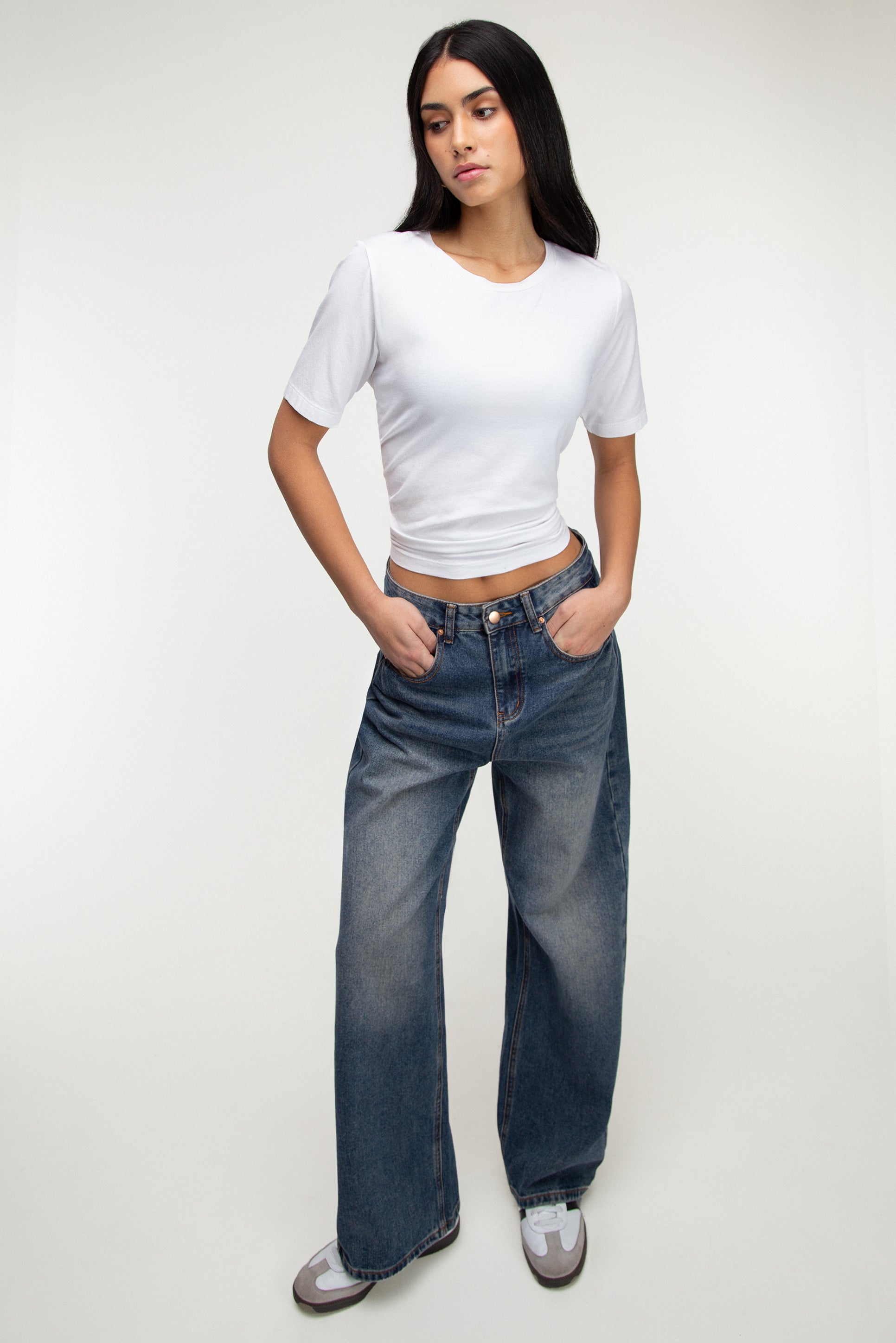 SIDE PANEL RELAXED FIT JEAN Real Sale Online