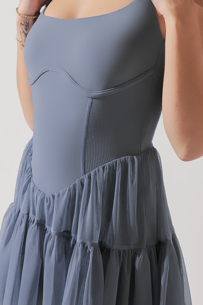 Corset Pirouette Dress - Blue Mist Quality Free Shipping For Sale