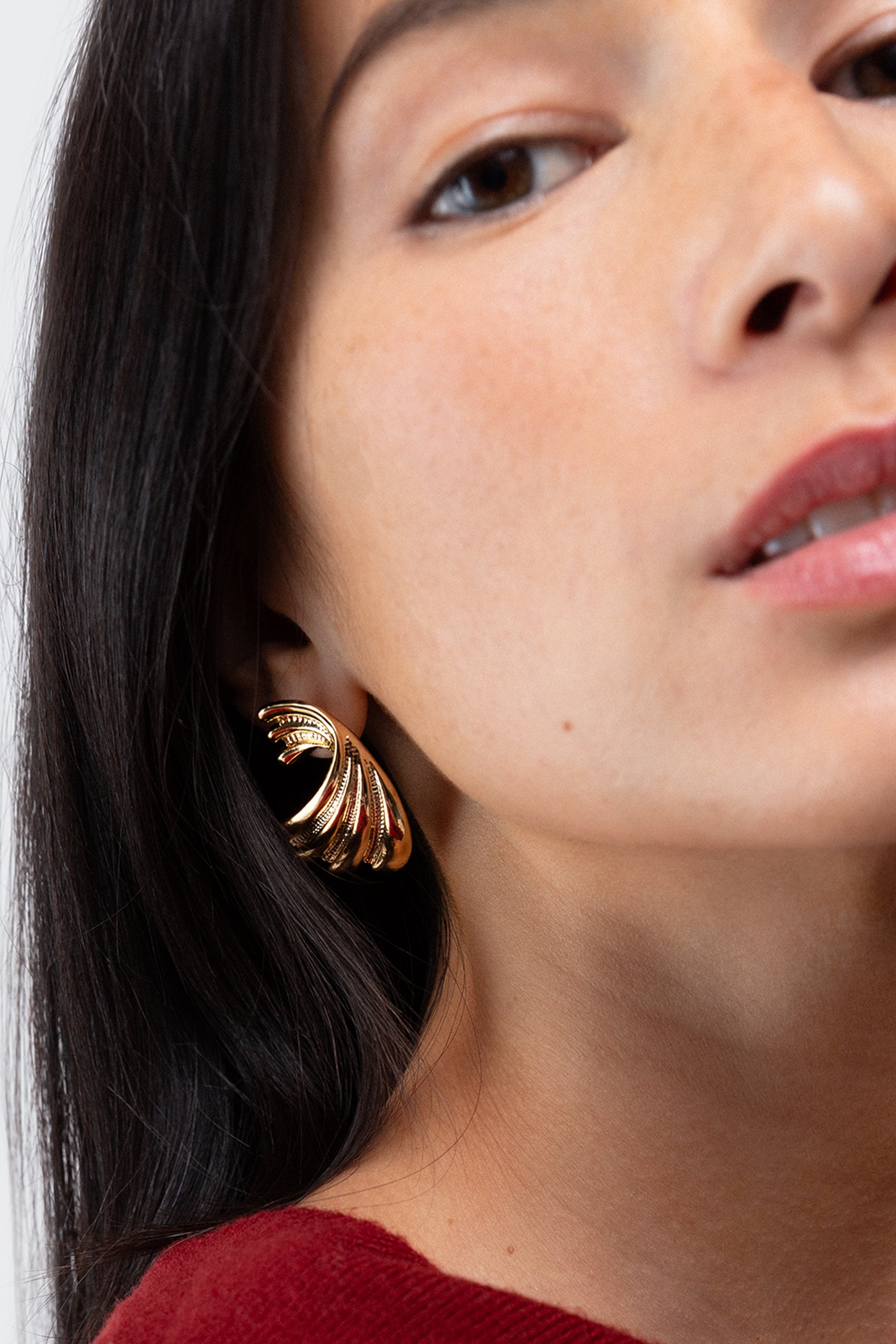 WING SHAPED EARRING Extremely For Sale