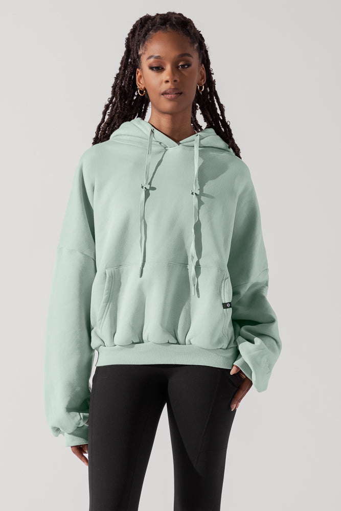 Pullover Cloud Hoodie - Mint From China Sale Online