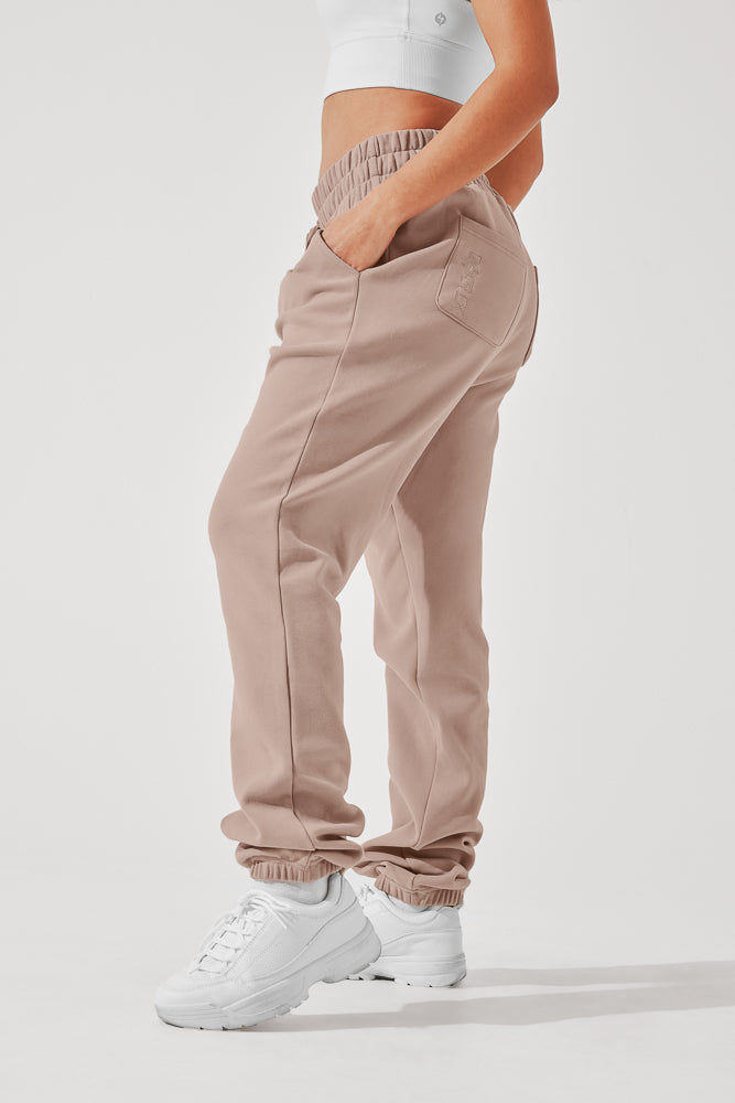 Ooey Gooey Sweatpant - Soft Beige Sale 100% Original