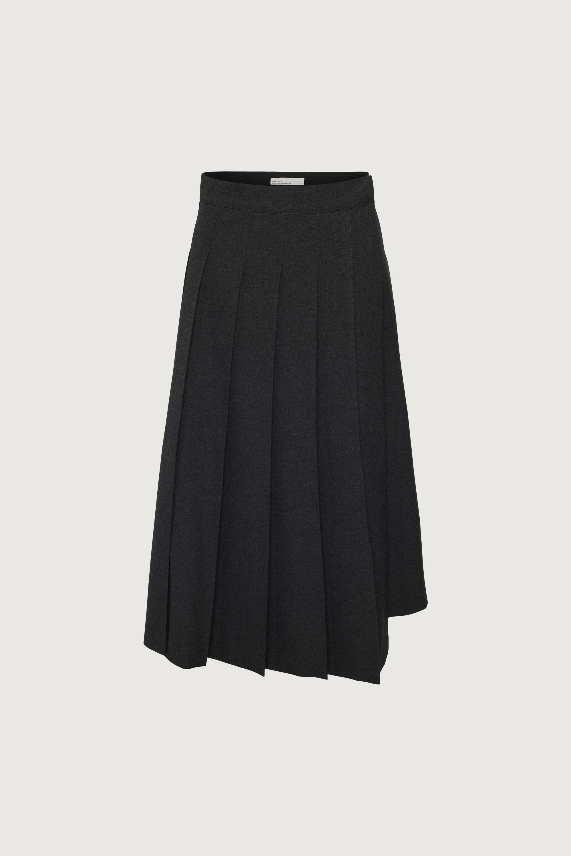 MIDI PLEATED ASYMMETRICAL SKIRT Buy Cheap Brand New Unisex