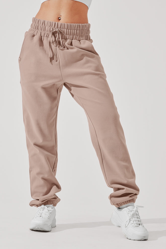 Ooey Gooey Sweatpant - Soft Beige Sale 100% Original