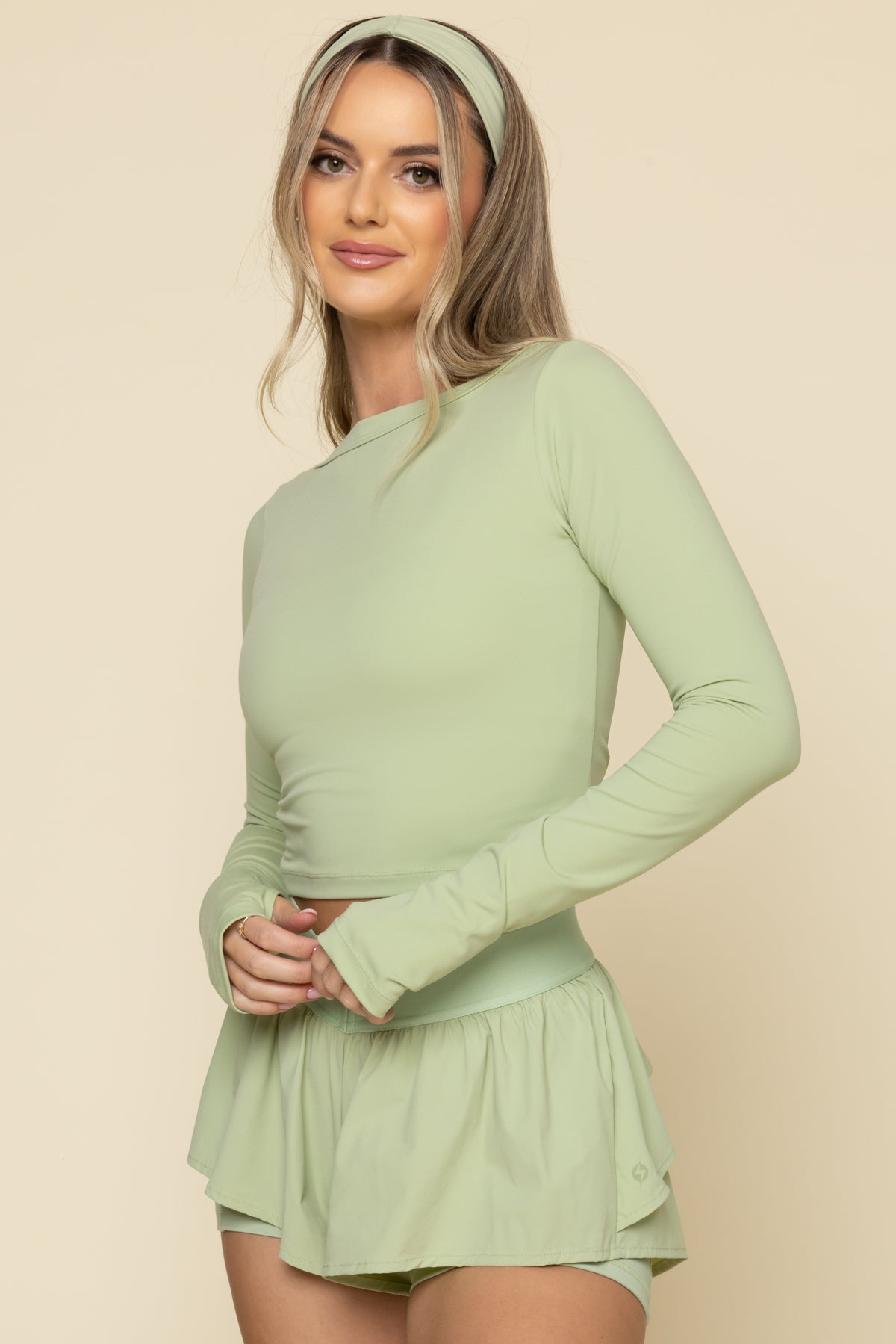 Your Favorite Long Sleeve Reversible Top - Pistachio Supply Cheap Pice