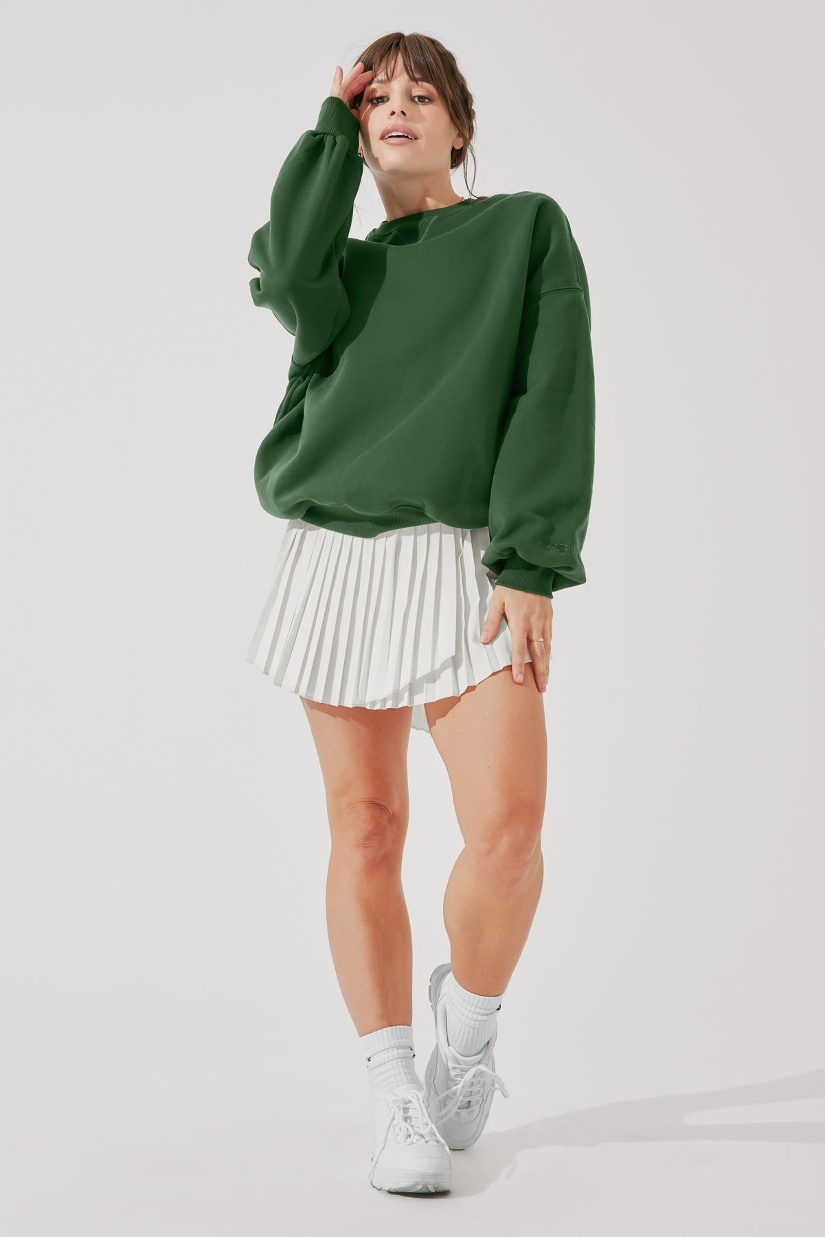 Cloud Crewneck Sweater - Fern Green Clearance Wiki