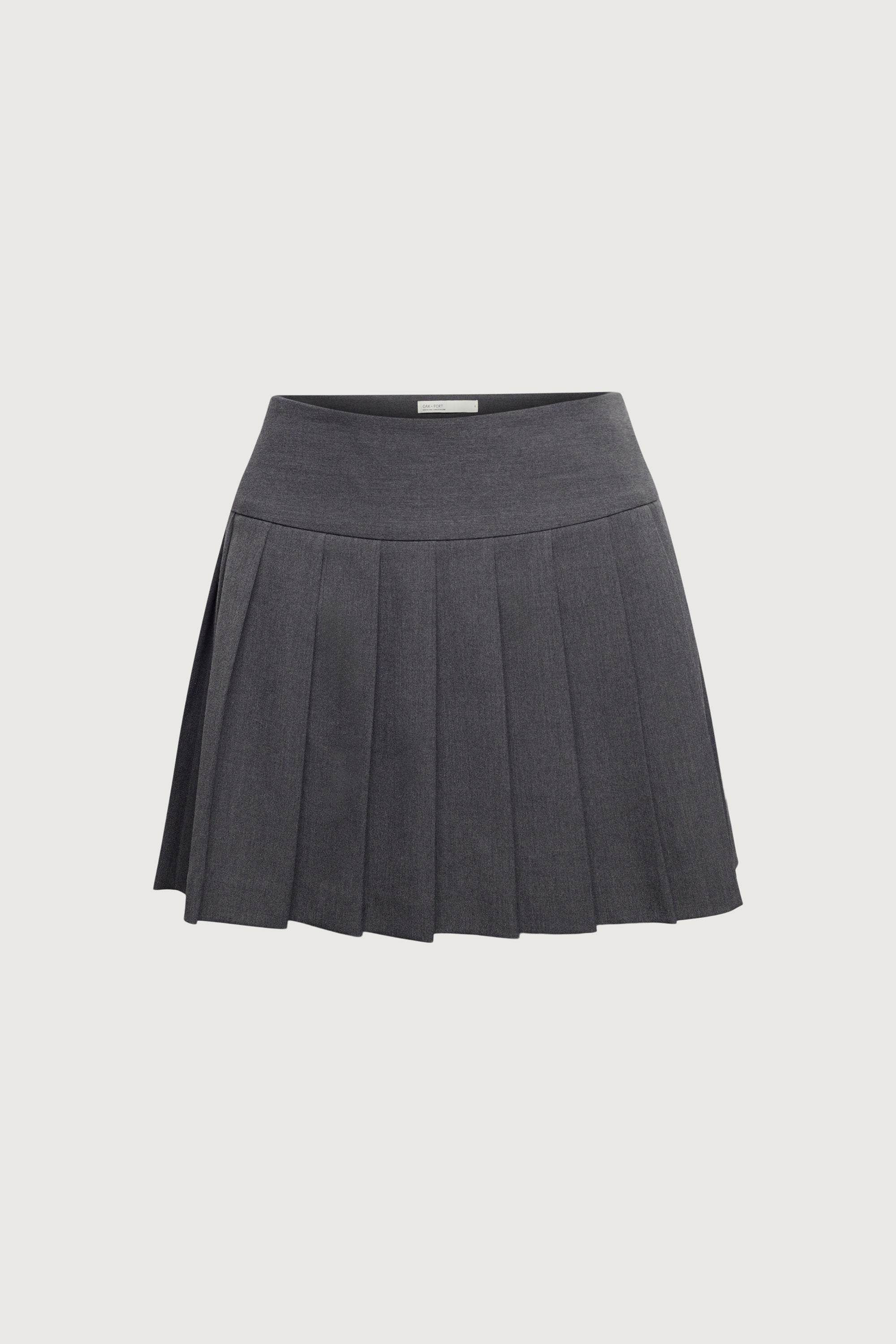 MINI PLEATED SUITING SKIRT Great Deals Cheap Pice