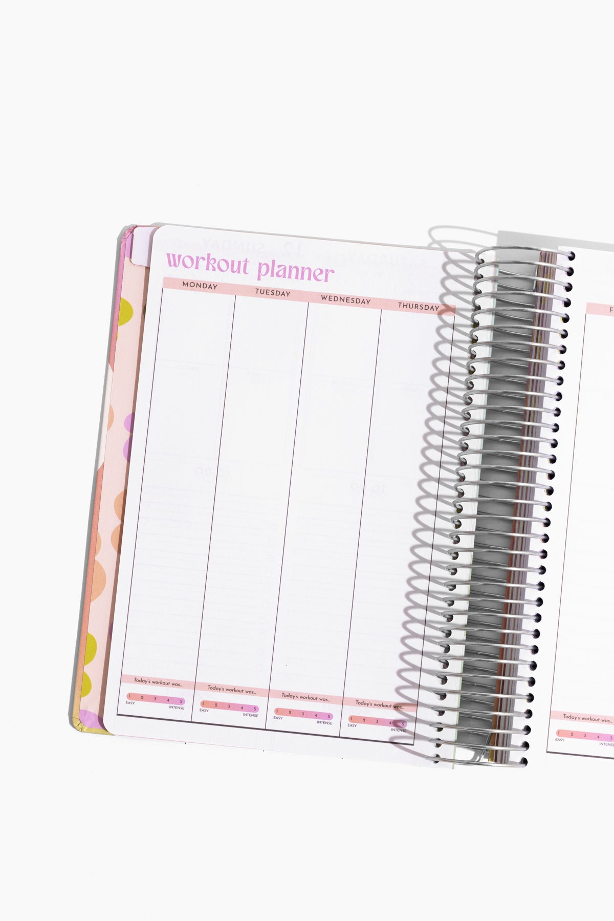 2025 Fit Planner - Rainbow Gradient Latest Collections Online