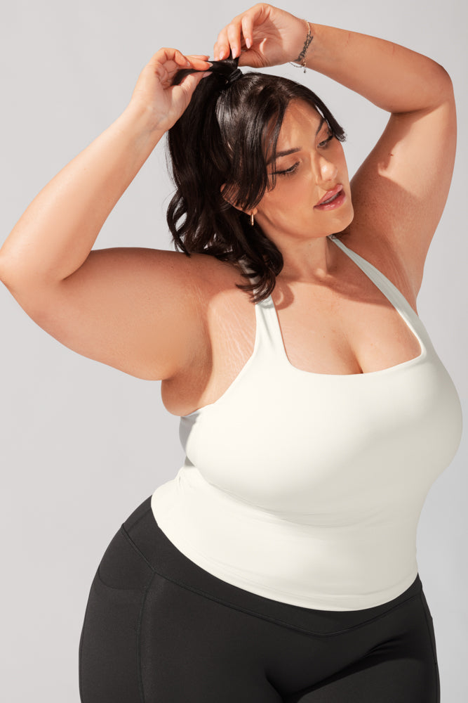 Audrey Tank - Coconut Cream Cheap Pice Wholesale