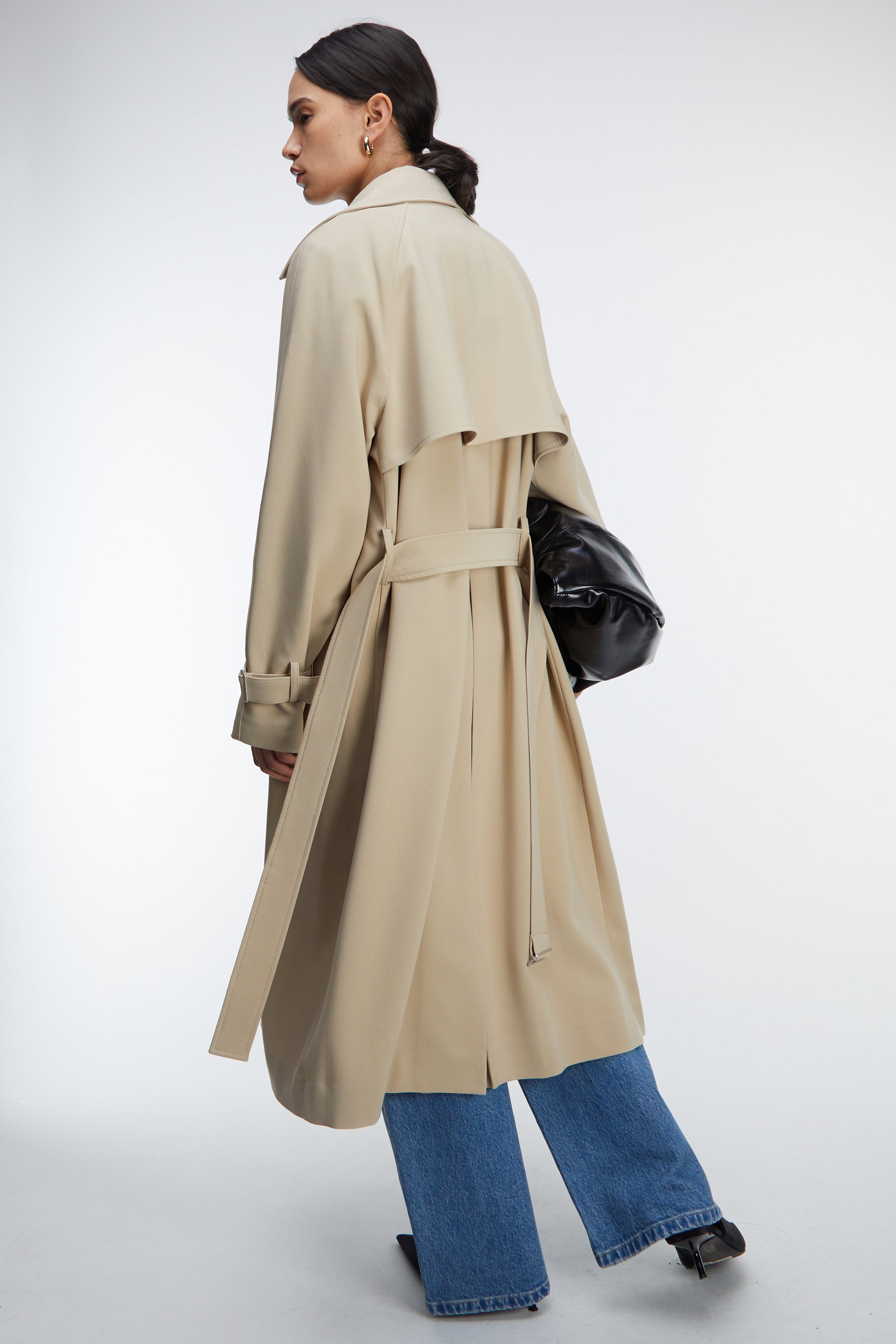 OVERSIZED TRENCH COAT The Cheapest Cheap Online