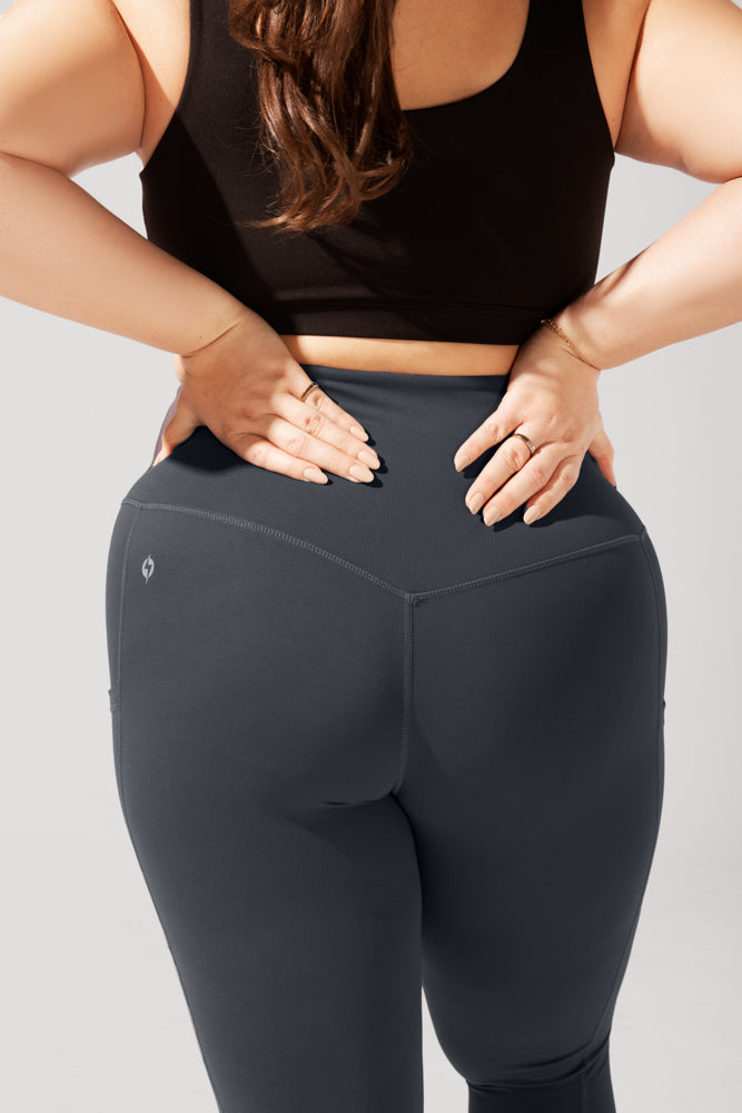 Supersculpt Leggings with Pockets - Smoky Grey Outlet Ebay