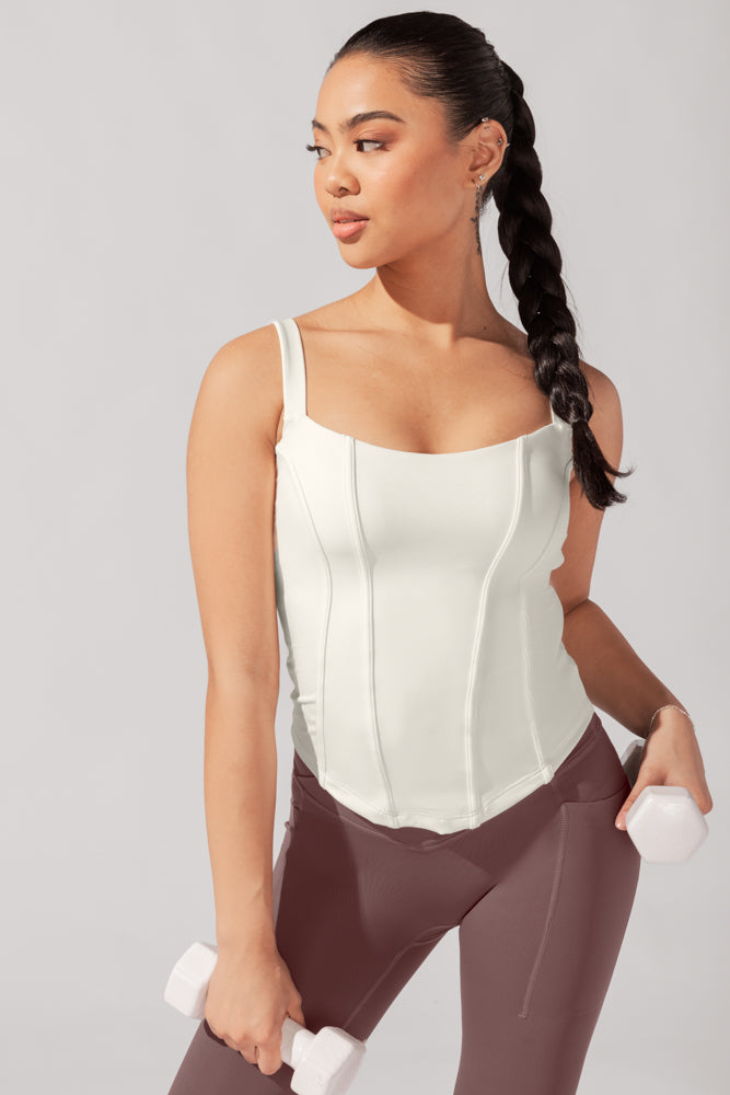 Corset Cami - Coconut Cream Visit New For Sale