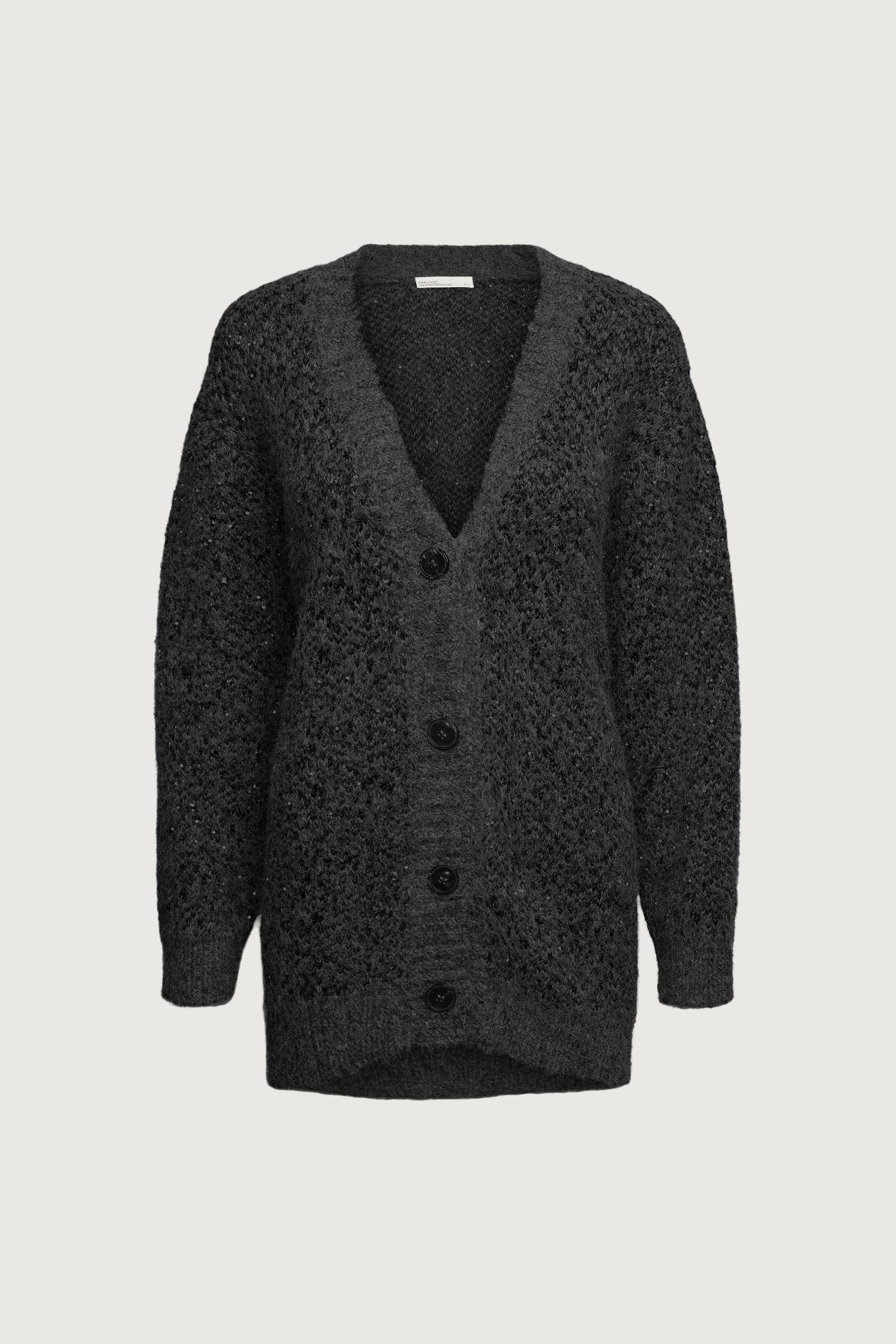 SPARKLY OVERSIZED CARDIGAN Cheap Visa Payment