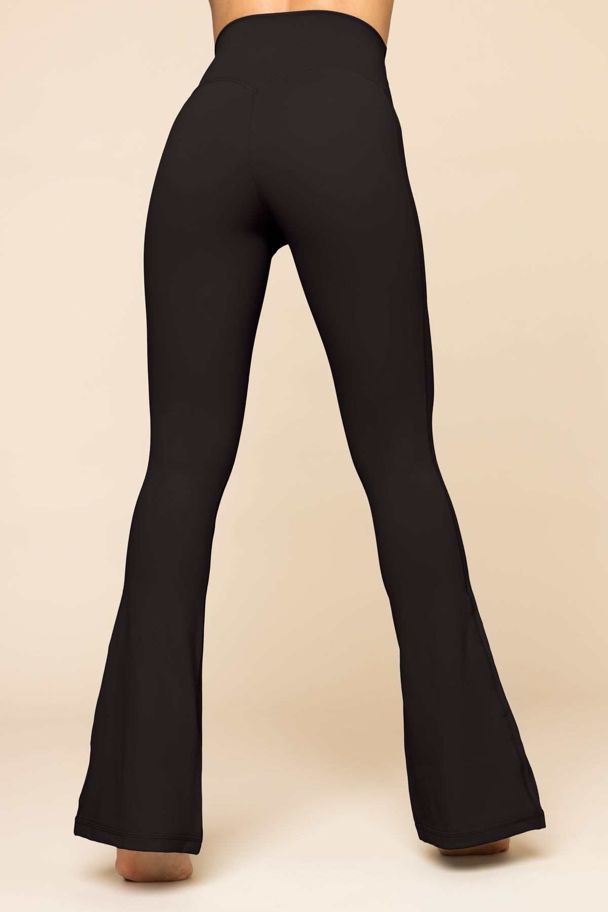 Crisscross Hourglass Flared Leggings with Pockets - Black Buy Cheap Nicekicks