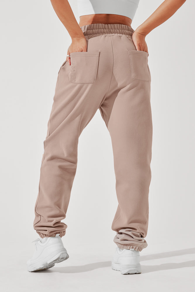 Ooey Gooey Sweatpant - Soft Beige Sale 100% Original