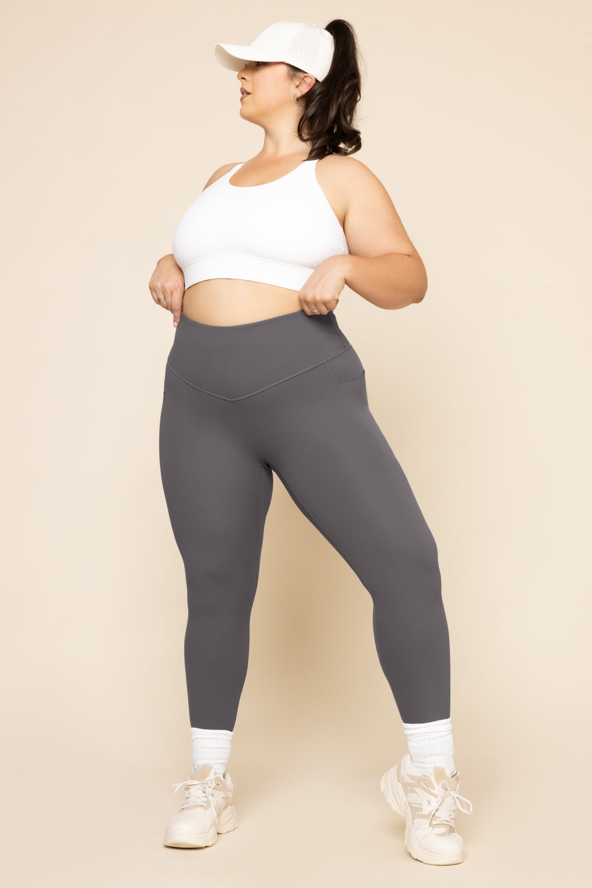 Supersculpt Leggings with Pockets - Slate Free Shipping 100% Guaranteed