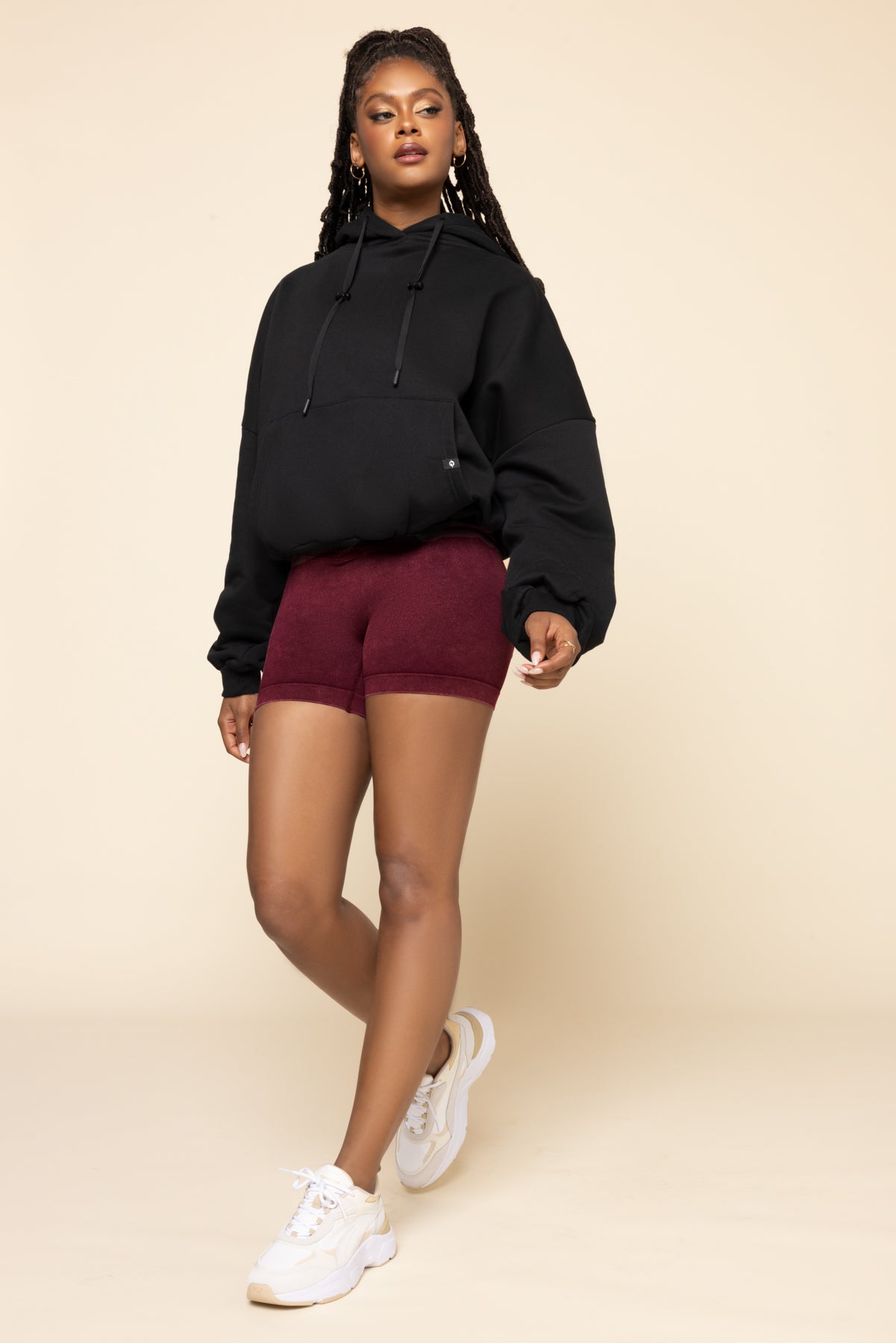 Pullover Cloud Hoodie - Black Cheap Wide Range Of