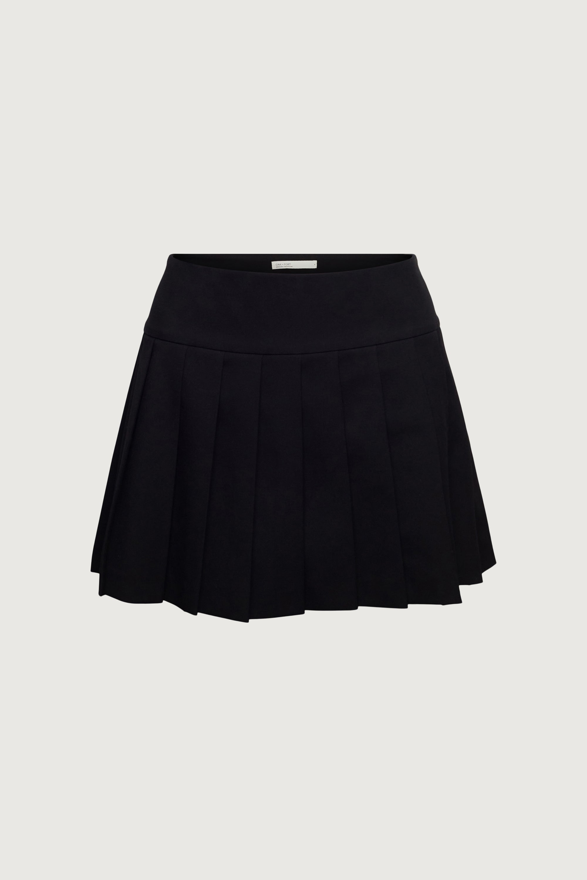 MINI PLEATED SUITING SKIRT Great Deals Cheap Pice