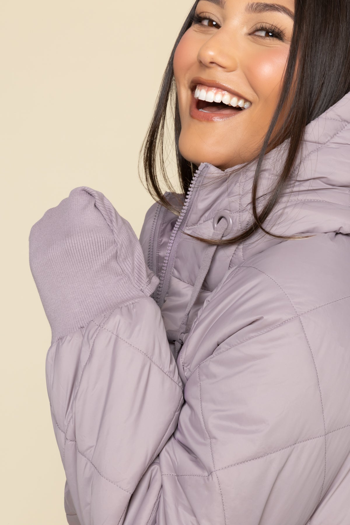 Pillow Packable Puffer Jacket - Dusty Mauve Largest Supplier Cheap Pice