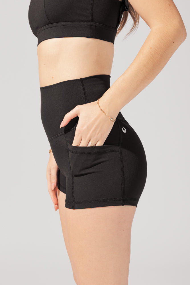 Supersculpt Booty Short - Black Discount Official Site