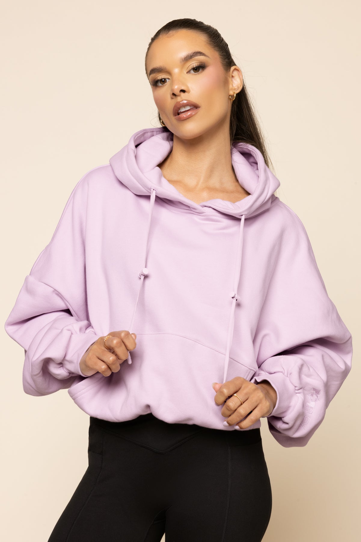 Pullover Cloud Hoodie - Pink Lilac Sale Low Pice Fee Shipping