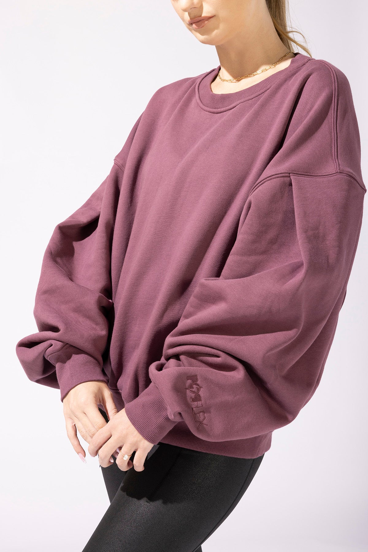 Brunch Sweater - Merlot Finishline