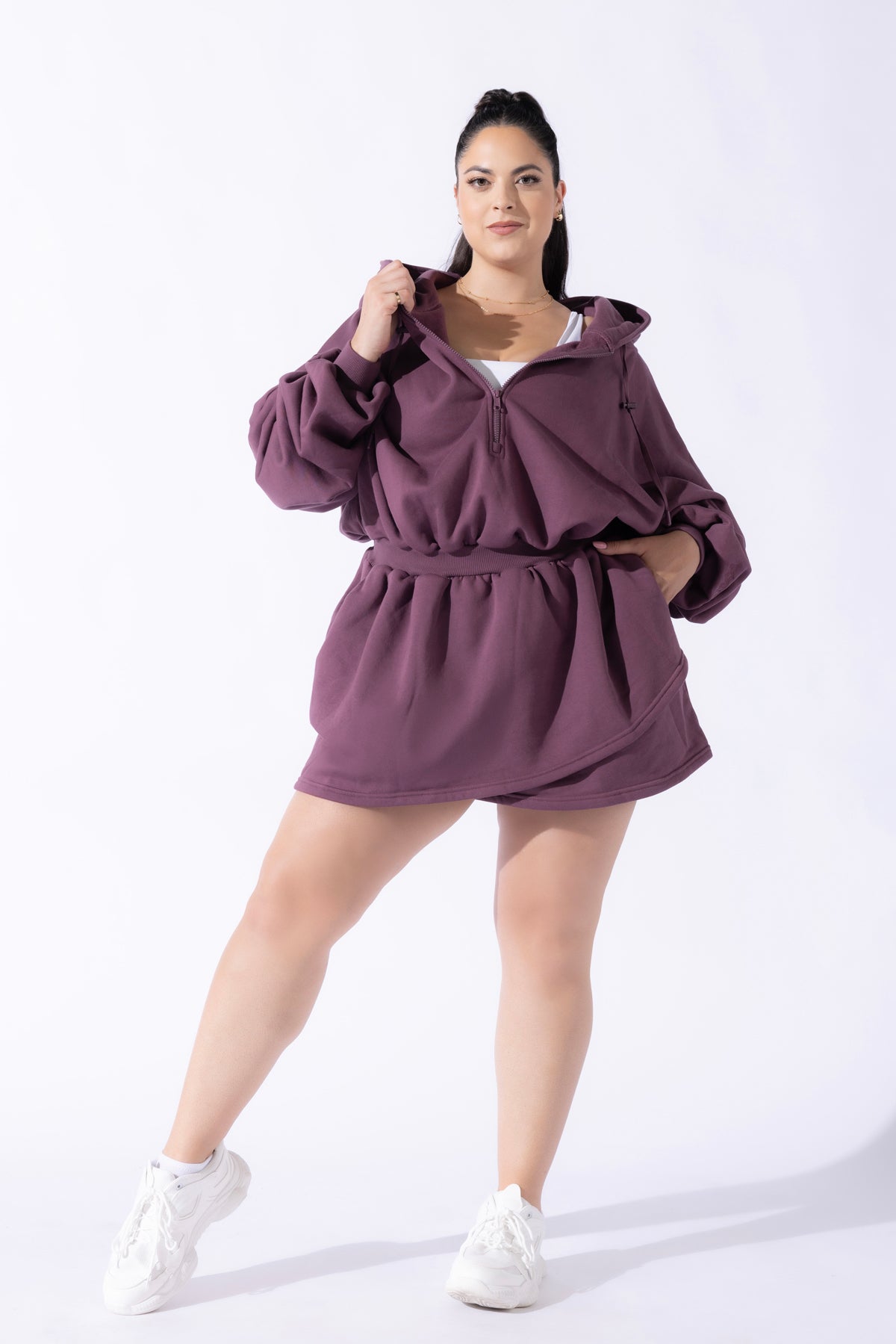 Game Day Dress - Deep Plum 2025 Cheap Online