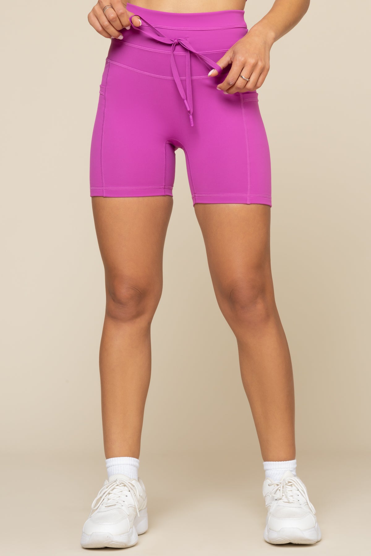 Cargo Midi Short with Pockets - Royal Orchid Best For Sale