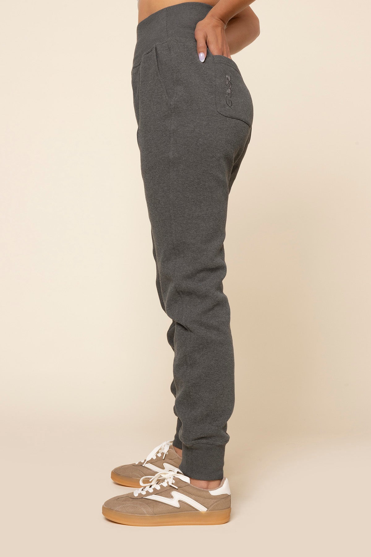 Ooey Gooey Jogger - Charcoal Heather Outlet 100% Original