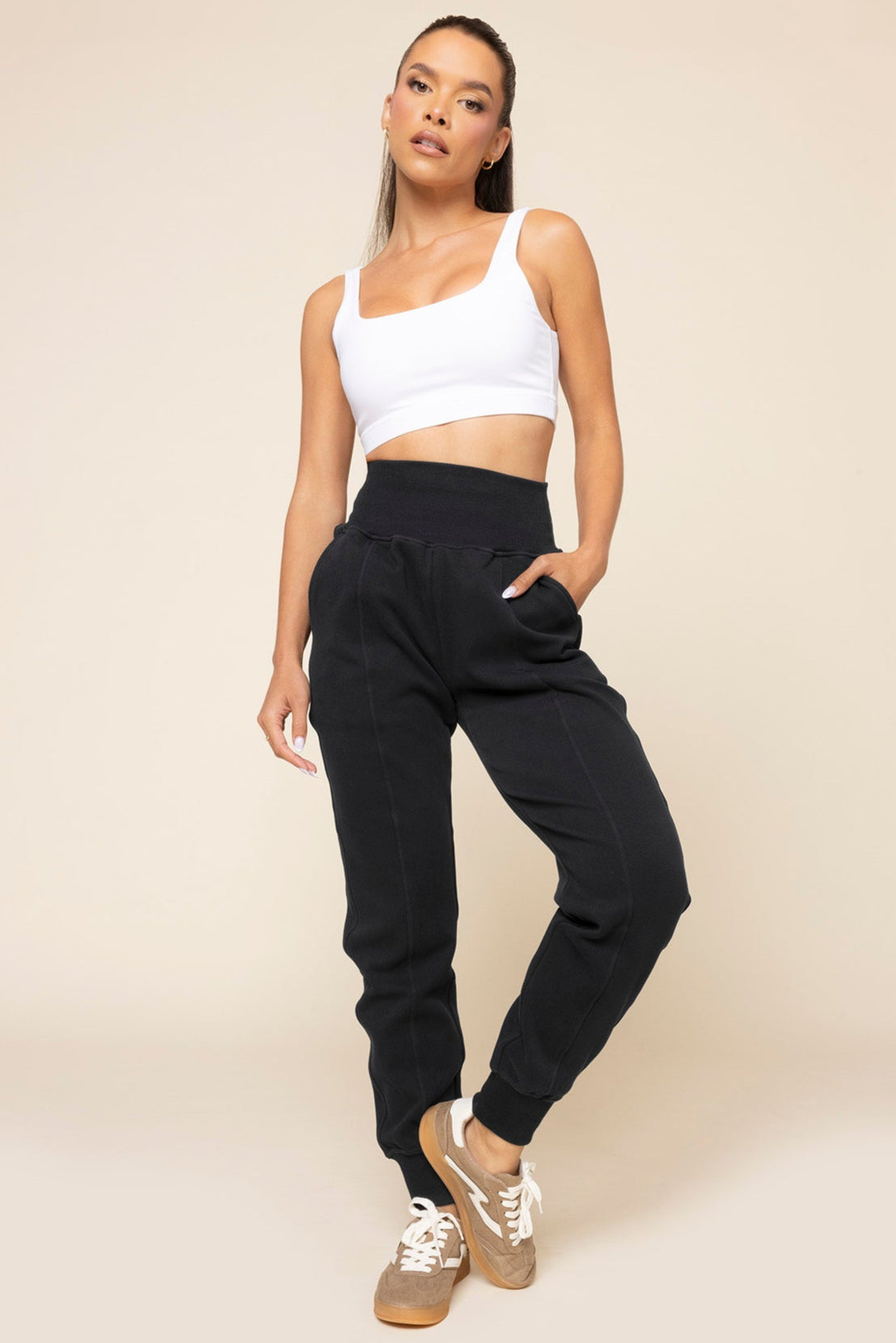 Ooey Gooey Jogger - Black Outlet Marketable