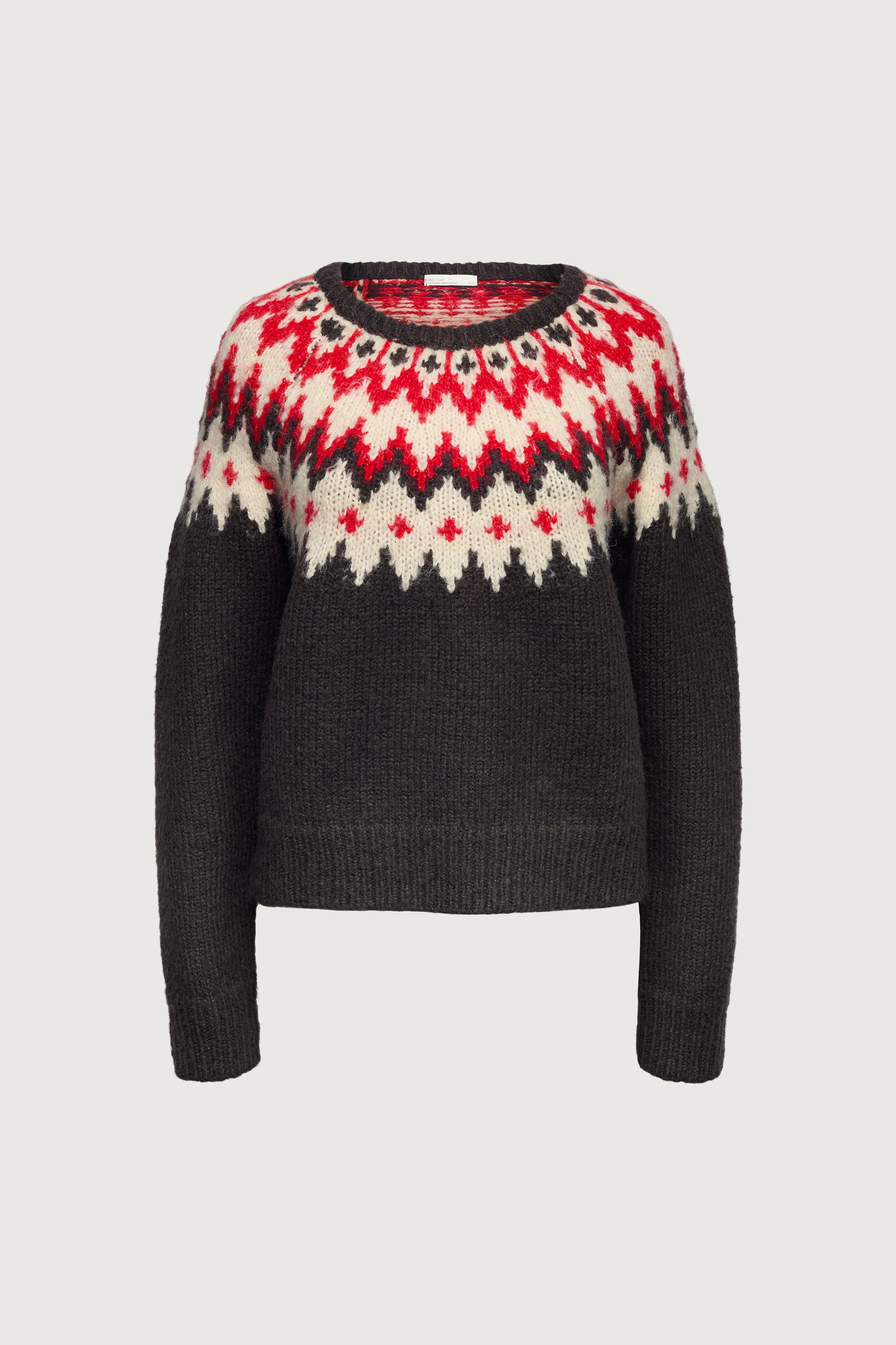 NORDIC PATTERN SWEATER Affordable Cheap Pice